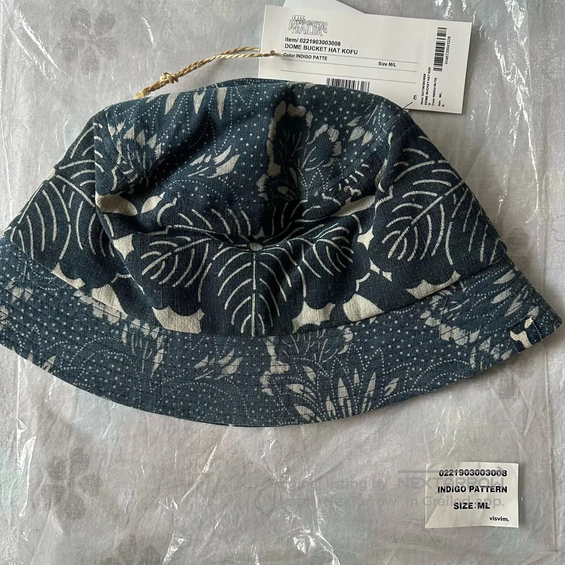 Visvim visvim DOME BUCKET HAT KOFU. Size ONE SIZE - 2 Thumbnail