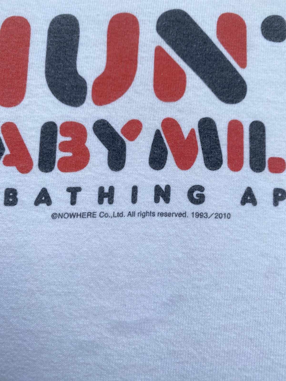 Bape Rare BAPE SS2010 Hunt Baby Milo Tshirt Size US M / EU 48-50 / 2 - 19 Thumbnail