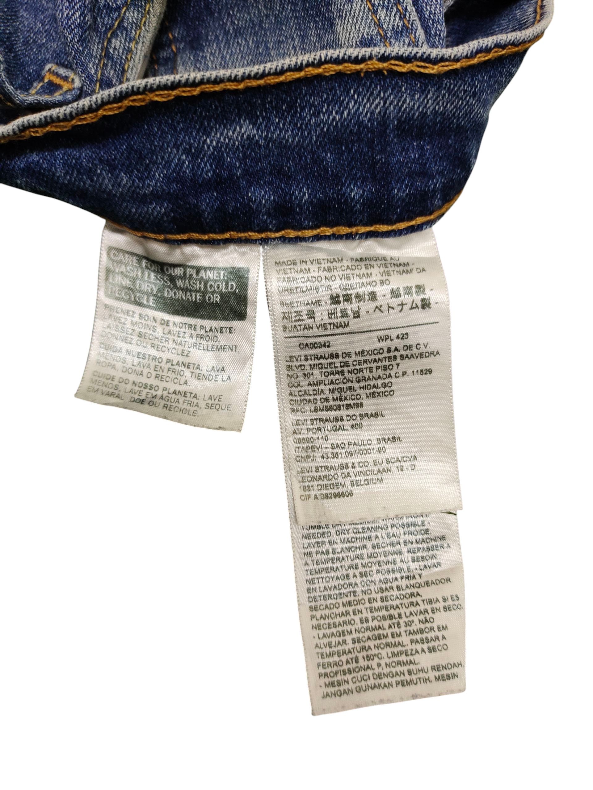 Levi's Vintage Clothing Vintage Levis 505 Clawmark Distress Faded Denim Jeans Size US 30 / EU 46 - 12 Thumbnail