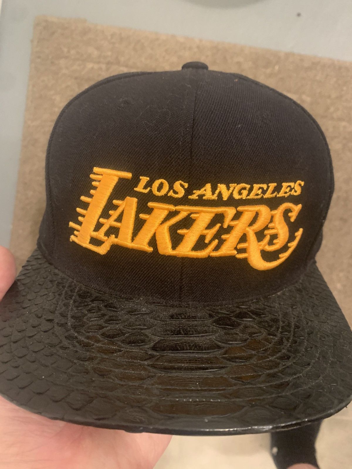 Just Don Just Don los angeles lakers hat Size ONE SIZE - 1 Thumbnail