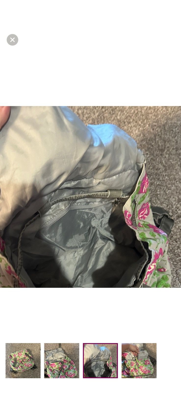 Other Floral backpack Size ONE SIZE - 4 Thumbnail