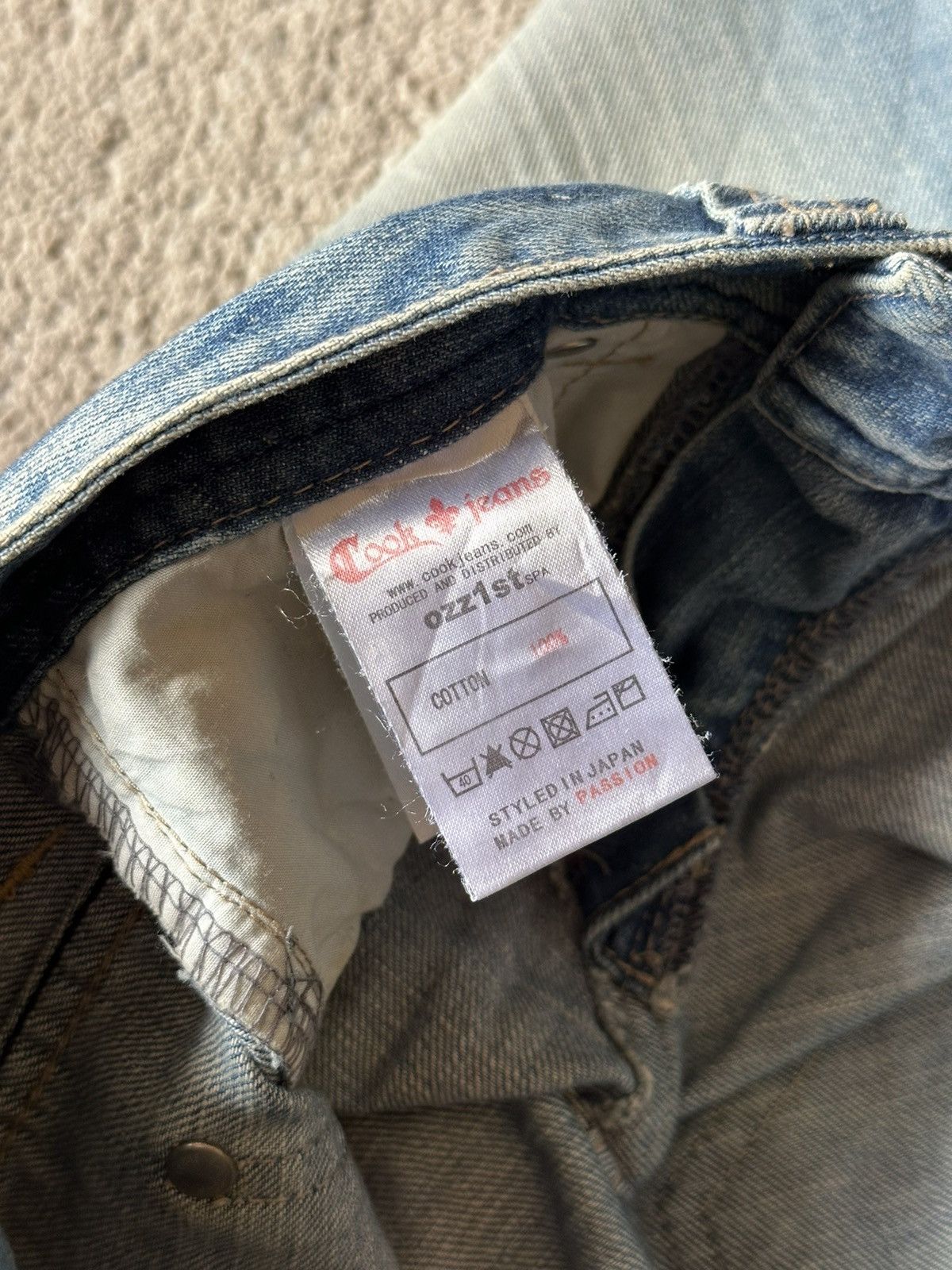 Cook Jeans 2000s Cook Jeans Washed Flare Jeans / Bootcut Jeans Size US 29 - 16 Thumbnail