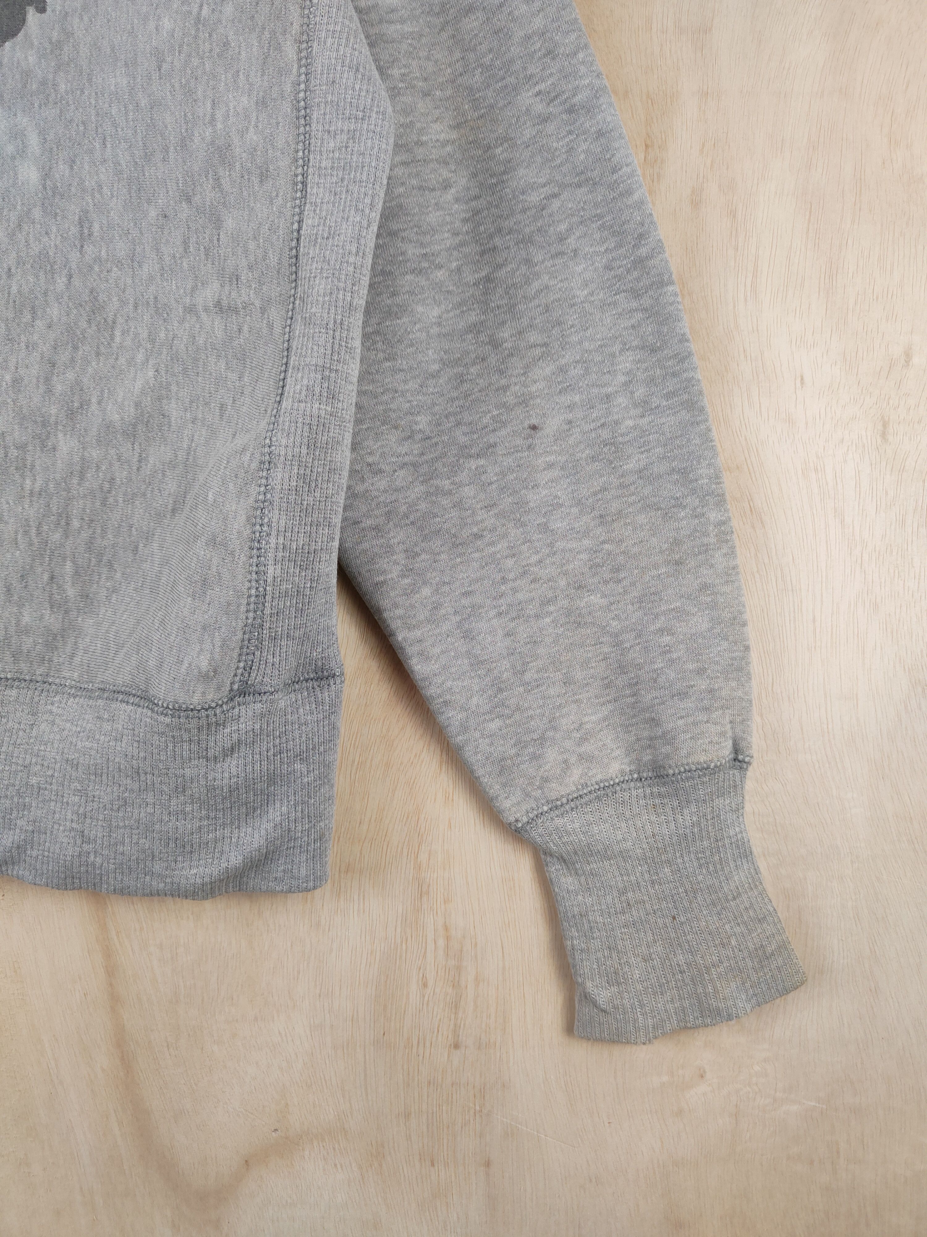 Vintage 50-50 USMC Marine Corp vintage Gray Faded Sweatshirts #S2463 Size US M / EU 48-50 / 2 - 7 Thumbnail