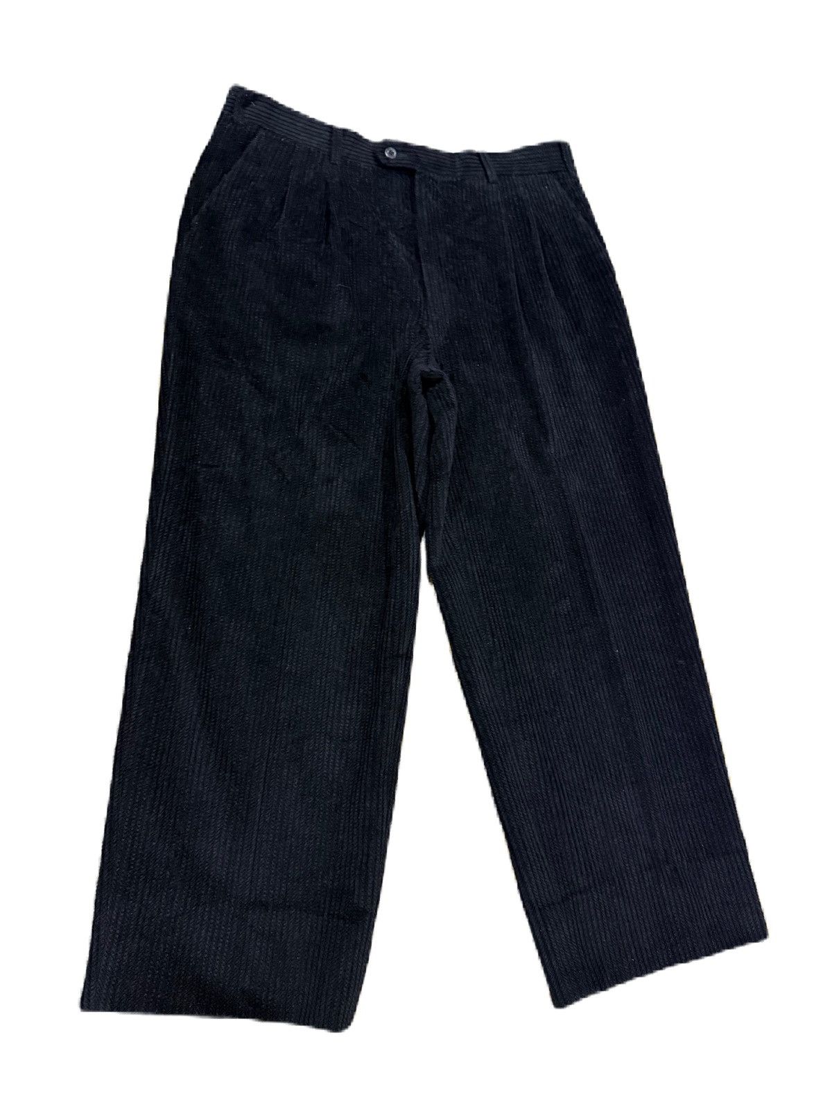 Alfred Dunhill Vintage Dunhill Sports Corduroy Pants Casual Luxury Style Size US 34 / EU 50 - 2 Thumbnail