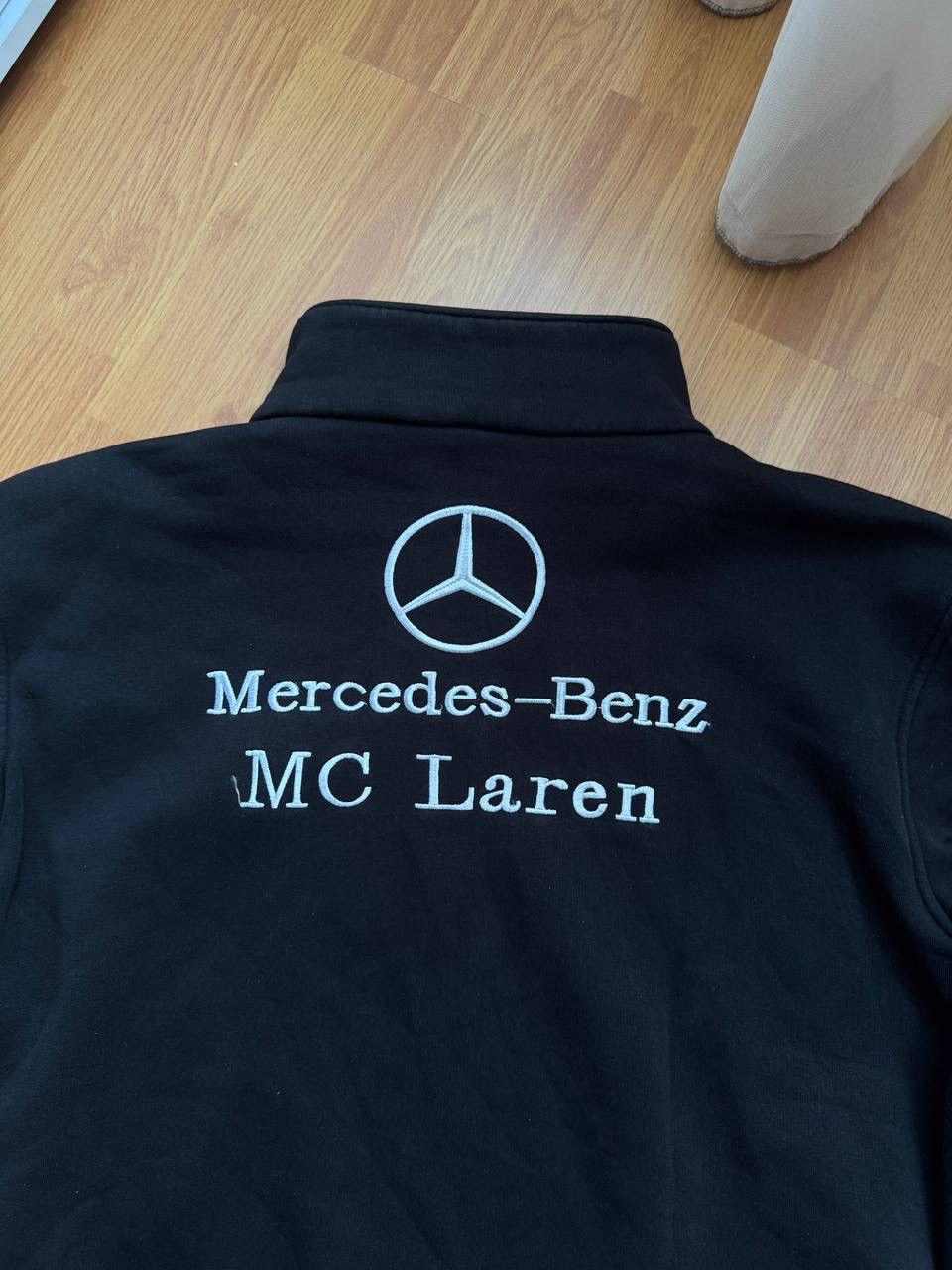 Mercedes-Benz Vintage McLaren Mercedes-Benz Racing Black Full Zip Hoodie Size US XL / EU 56 / 4 - 8 Thumbnail