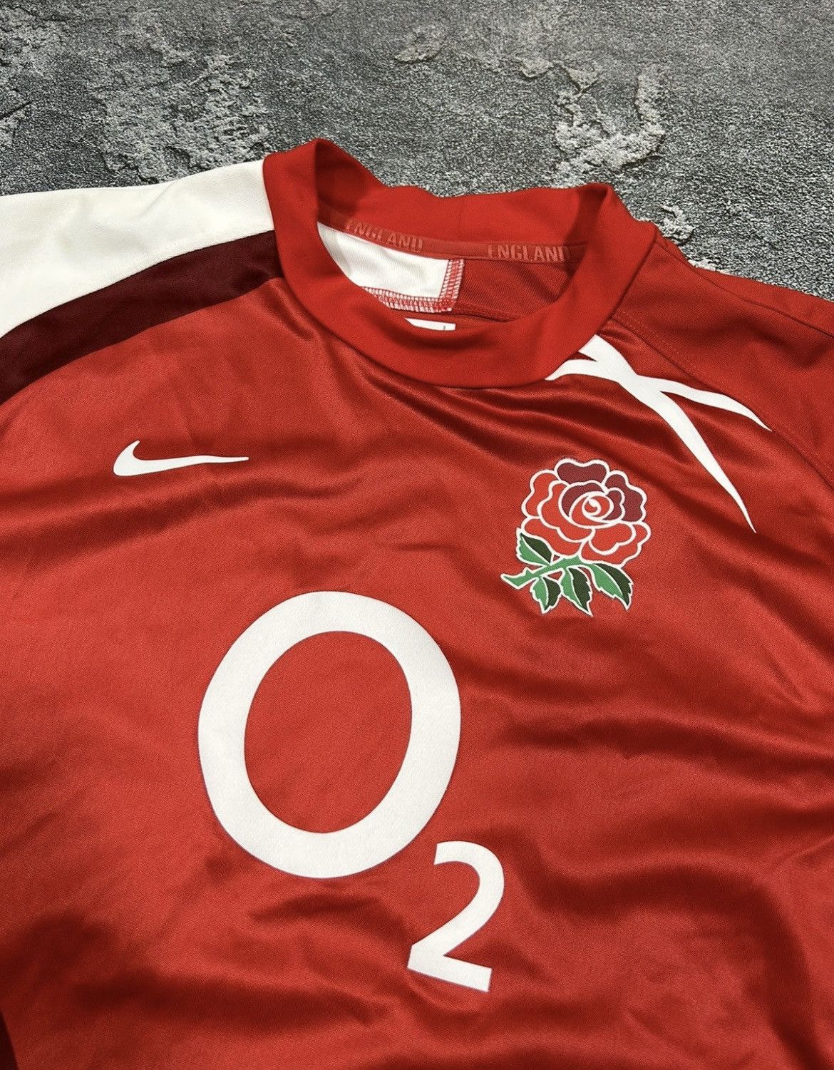 Nike England Rugby Jersey Nike O2 Red 2003 L Size US L / EU 52-54 / 3 - 2 Thumbnail