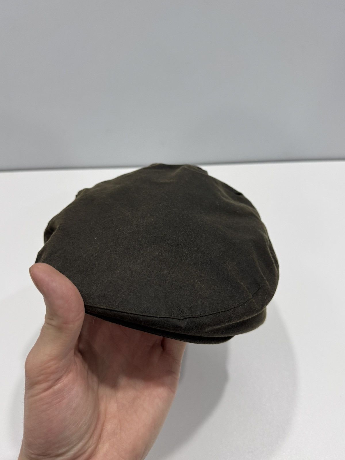Barbour × Vintage Barbour vintage y2k style hat waxed Size ONE SIZE - 3 Thumbnail