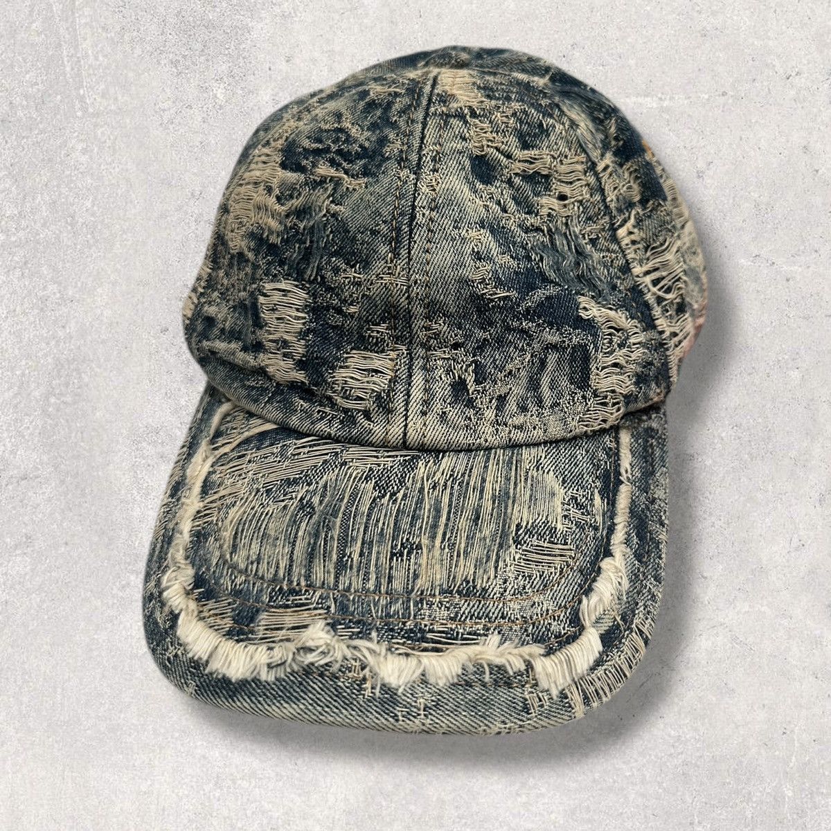 Diesel Diesel Library Distressed Cap Size ONE SIZE - 1 Thumbnail