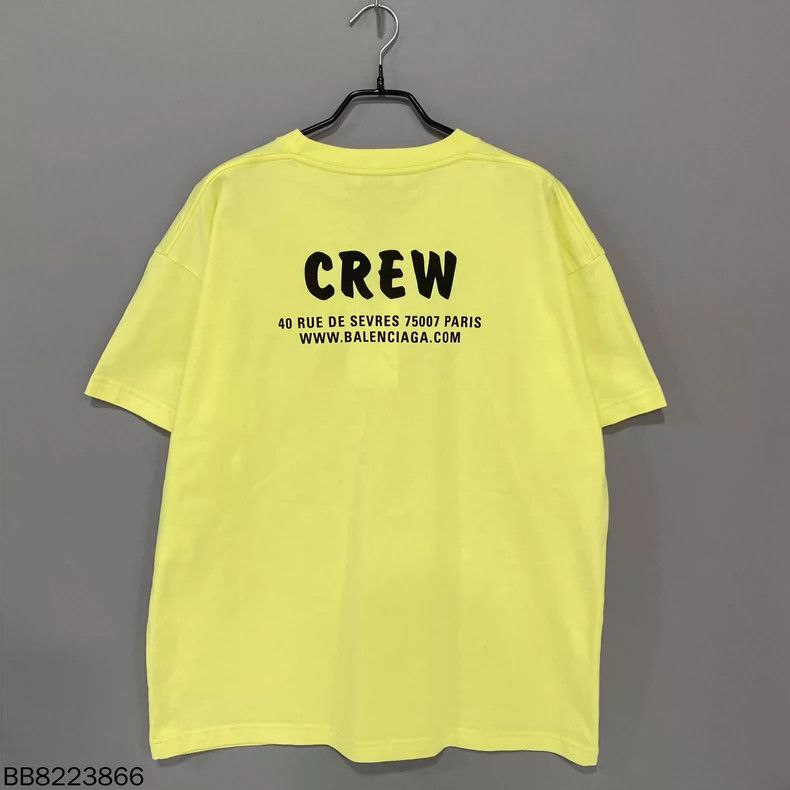 Balenciaga Balenciaga CREW Letter Short Sleeve 2502-Nextarrow Size US XL / EU 56 / 4 - 3 Thumbnail