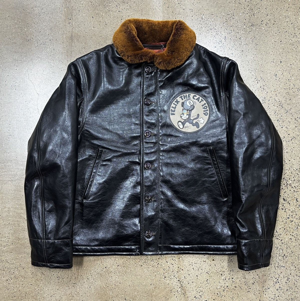 TOYS McCOY size 46！TOYS McCOY TMJ2420 “1919” N-1 n1 Jacket（Horsehide） Size US XL / EU 56 / 4 - 1 Thumbnail