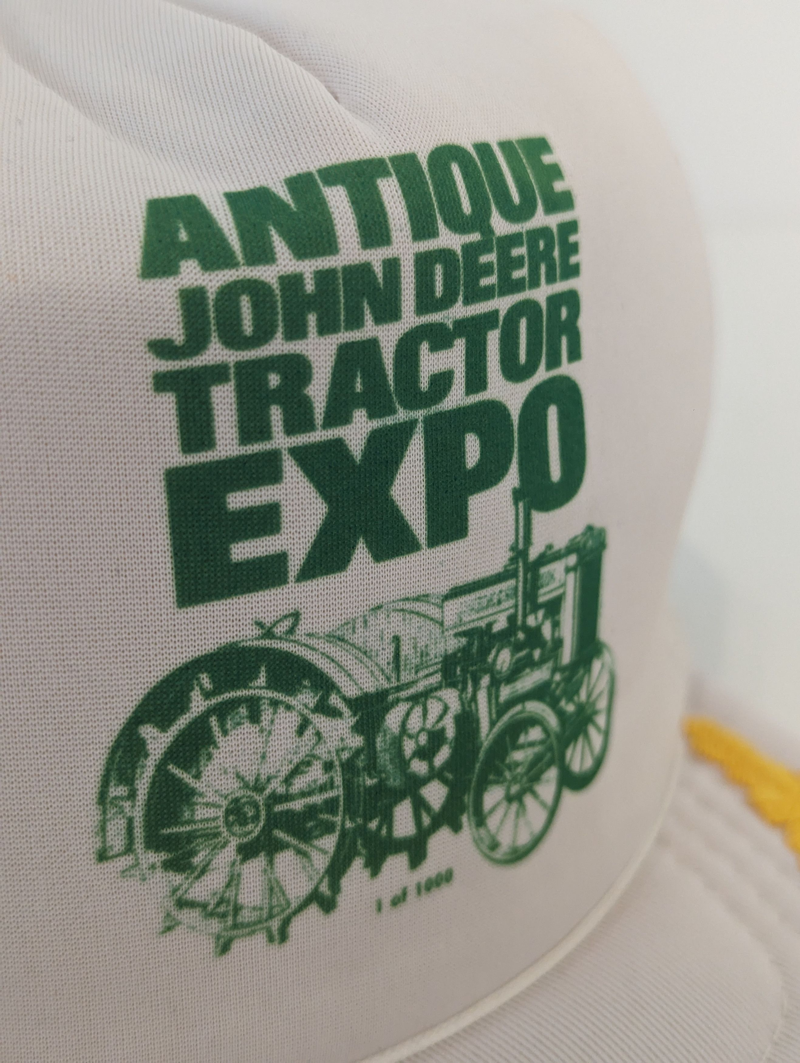 John Deere Vintage Antique John Deere Tractor Expo Scrambled Eggs Hat Size ONE SIZE - 4 Thumbnail