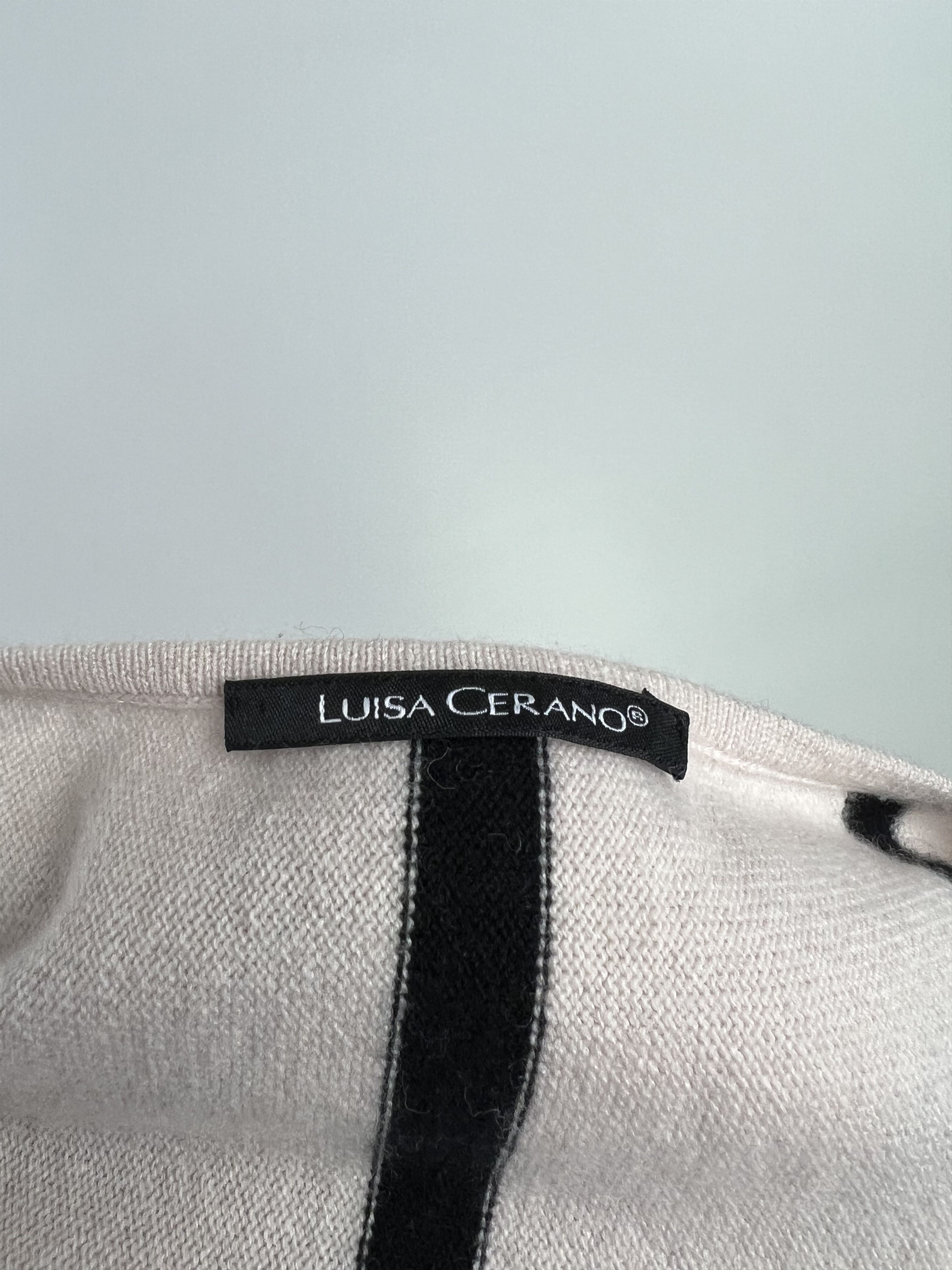 Luisa Cerano Luisa Cerano Striped Wool Silk Cashmere Sweater Size M / US 6-8 / IT 42-44 - 9 Thumbnail