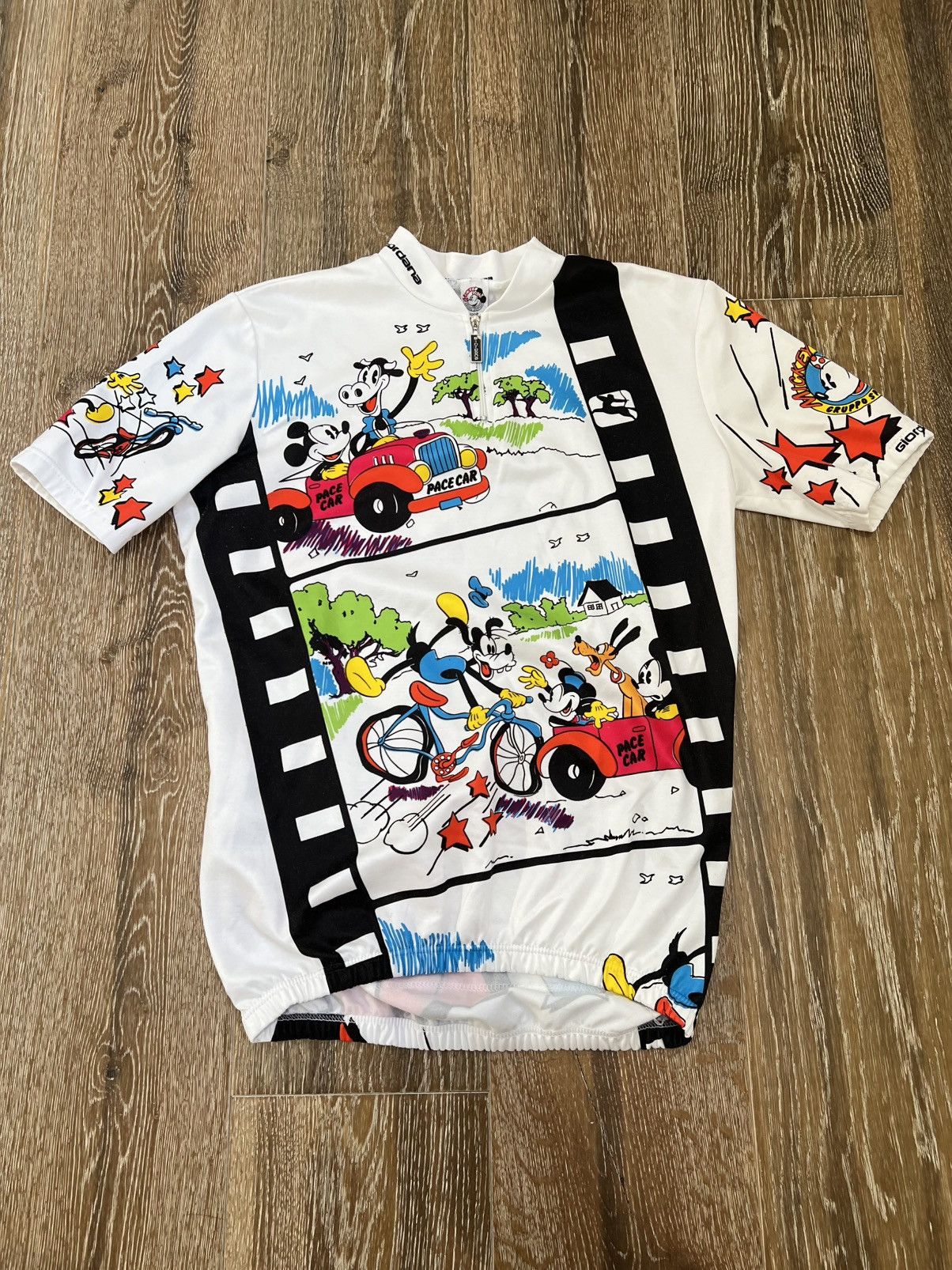 Bicycle Vintage 1990 giordana disney cycling jersey Size US M / EU 48-50 / 2 - 1 Thumbnail