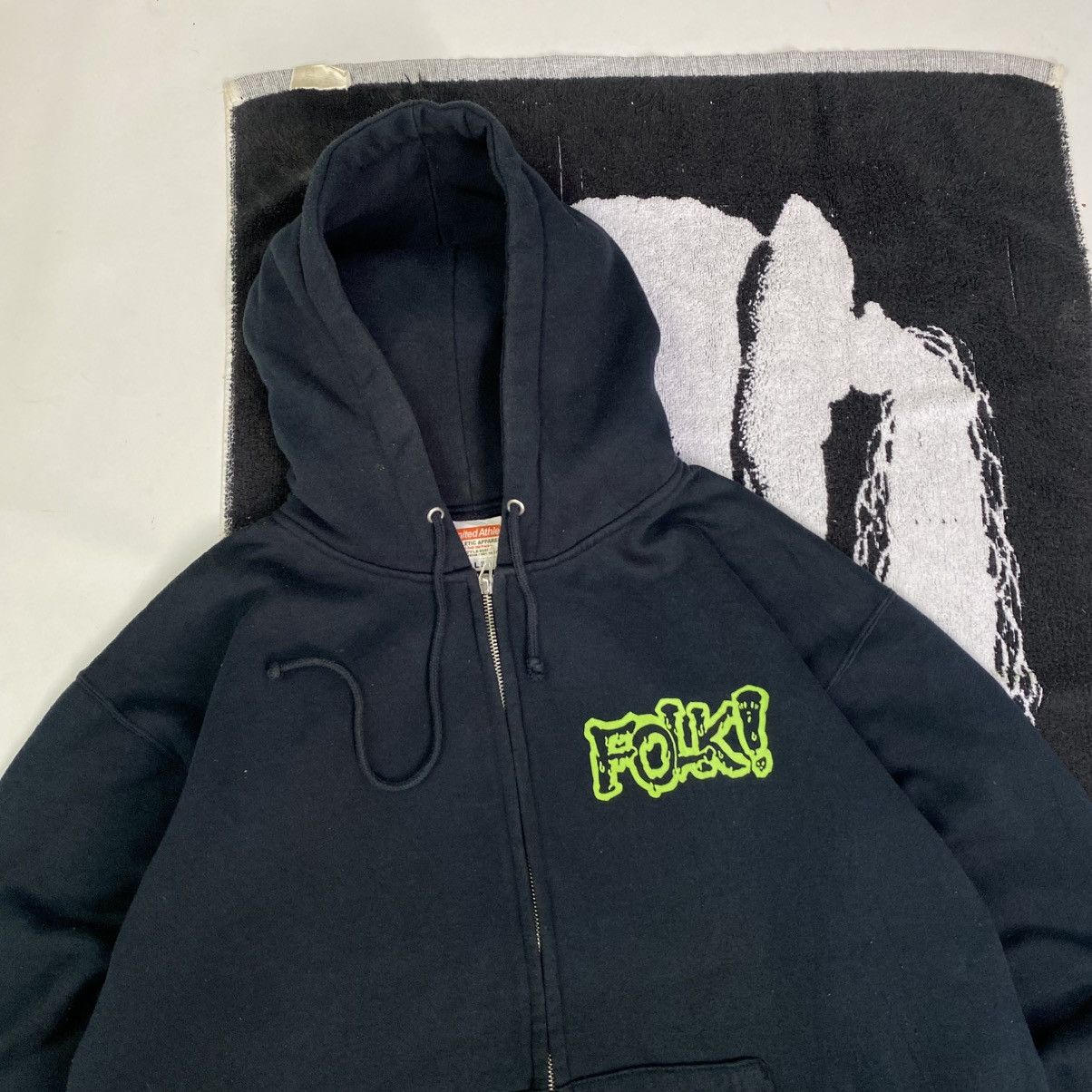 If Six Was Nine × Japanese Brand × Vintage Vintage United athle Band folk japan Hoodie Size US M / EU 48-50 / 2 - 4 Thumbnail