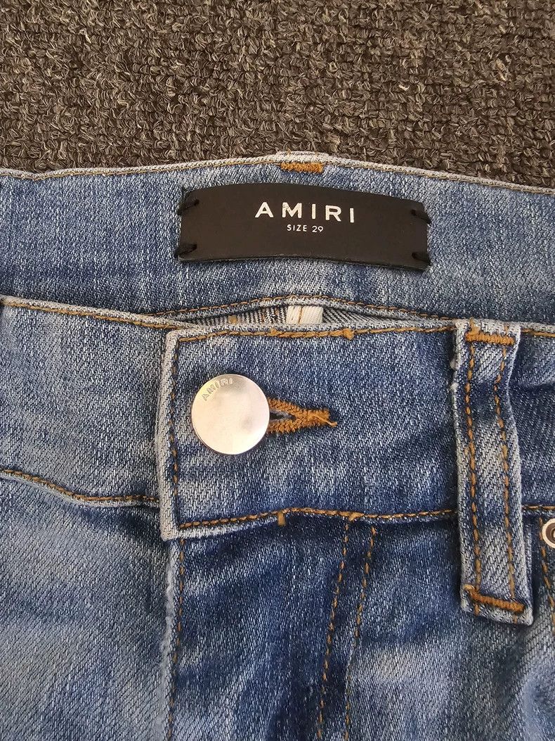 Amiri Amiri Painted Jeans Size US 29 - 4 Thumbnail
