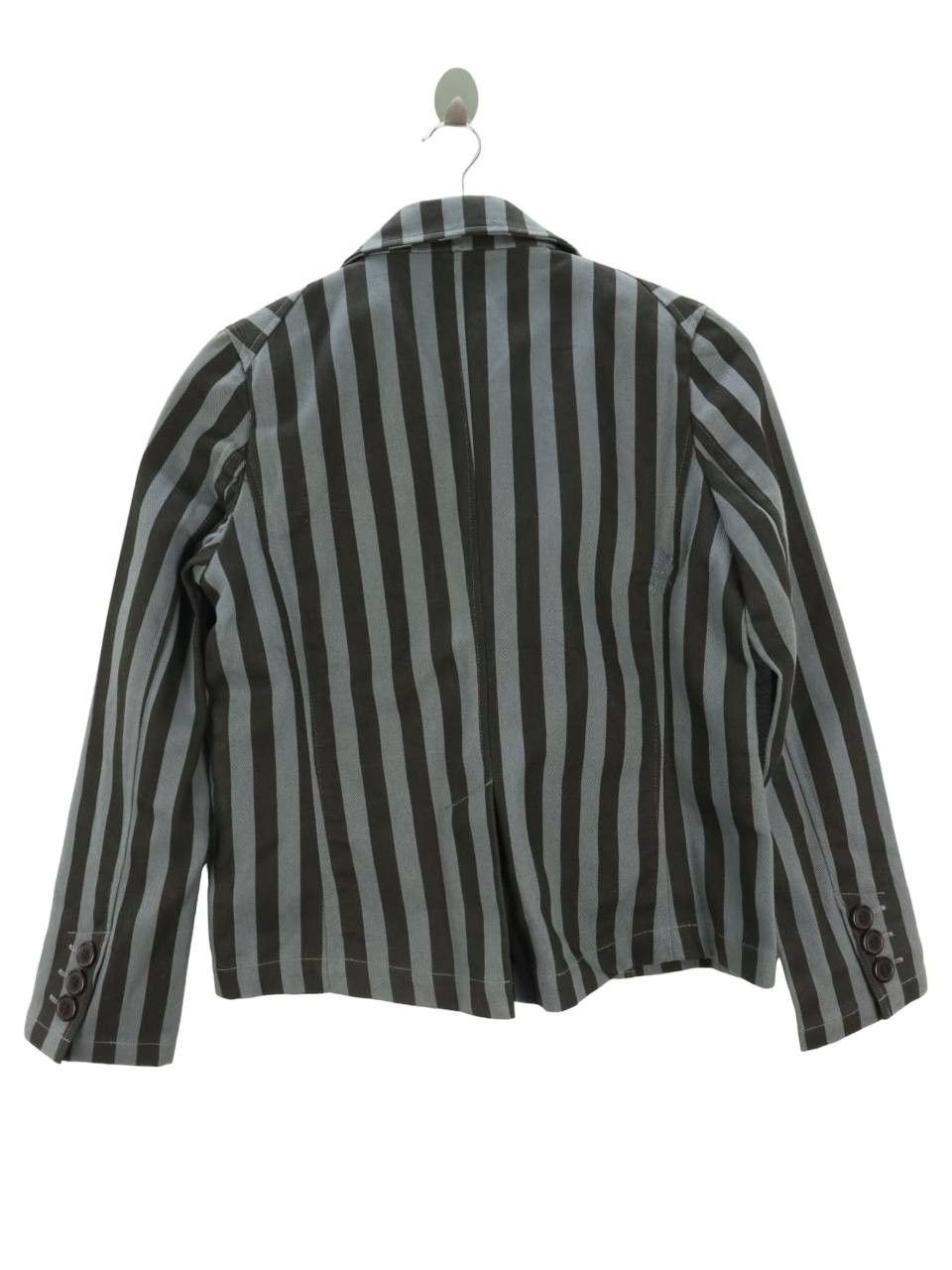 Other Hell Cat Punks Not Dead Original Striped Coat Jacket Size S / US 4 / IT 40 - 4 Thumbnail