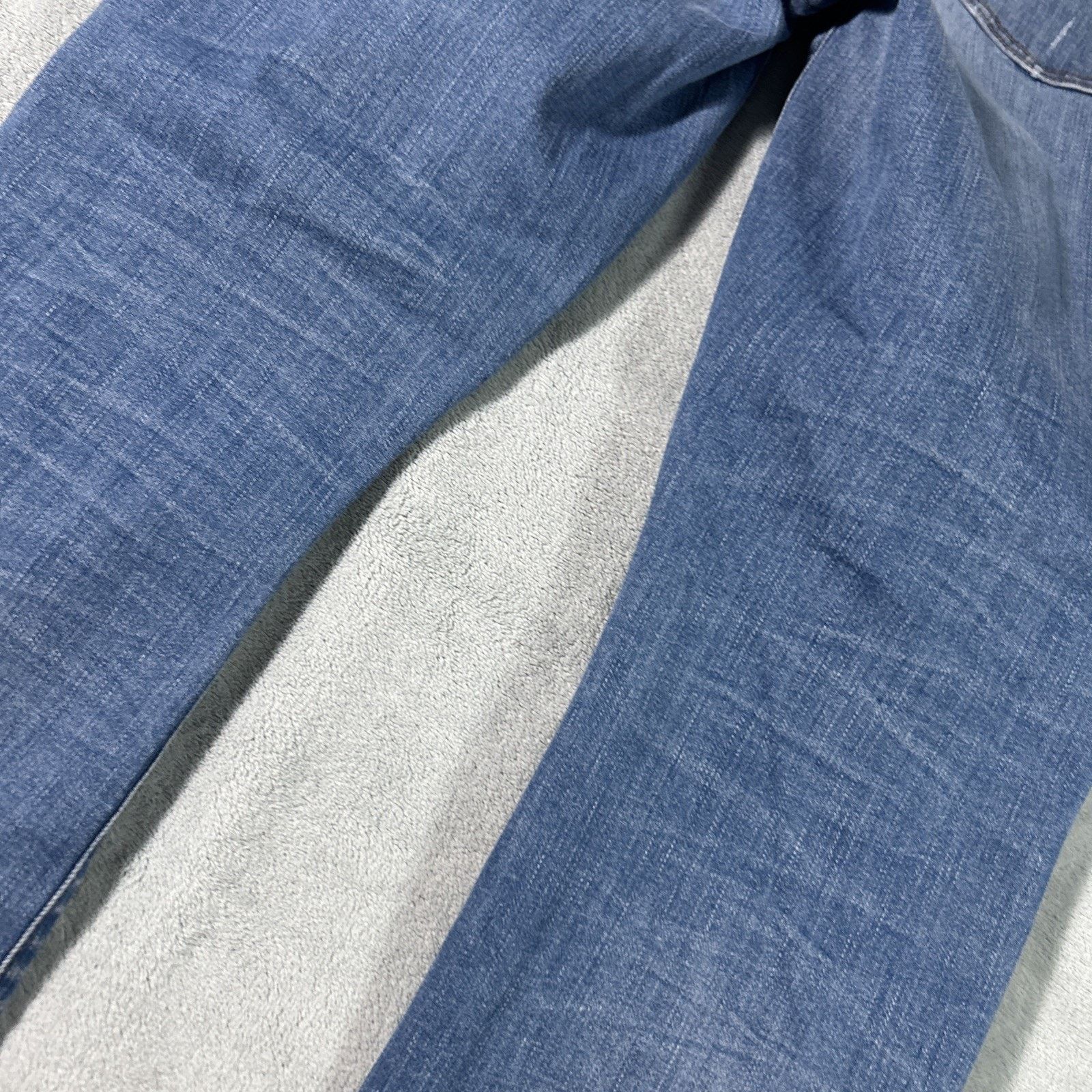 Madewell Baggy Bootcut Jeans 28x26 Raw Hem Flare Hamilton Dojo Button Size 28" / US 6 / IT 42 - 8 Thumbnail