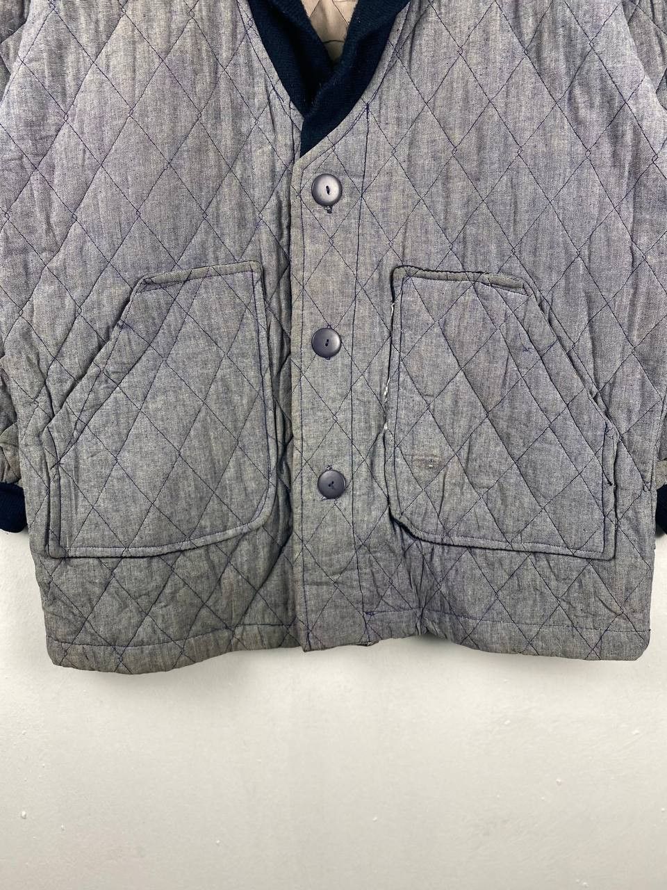 Japanese Brand japanese brand quilted jacket nice design Size US L / EU 52-54 / 3 - 3 Thumbnail