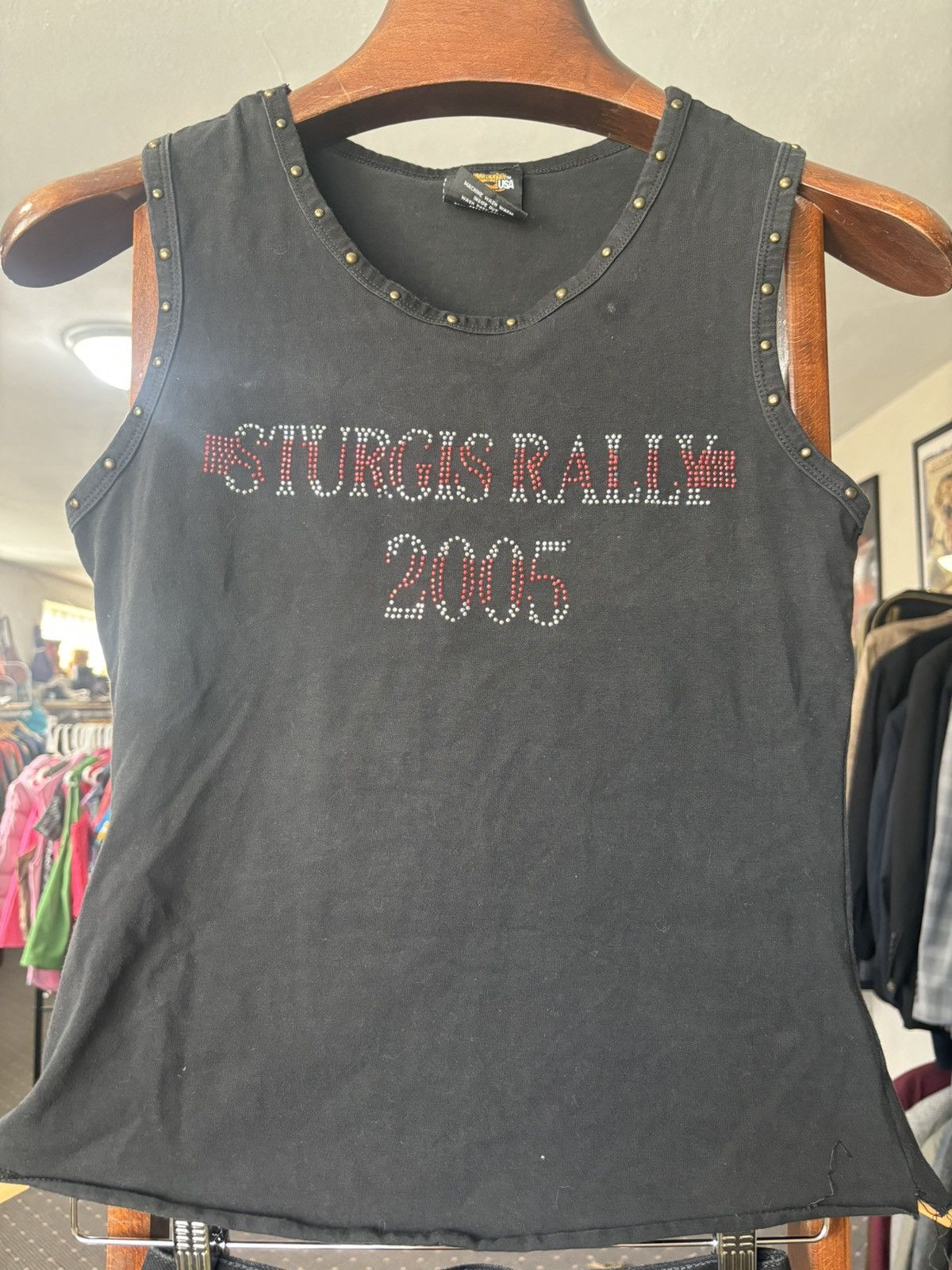 Vintage Vintage Sturgis Rally 2005 tank top Size XL / US 12-14 / IT 48-50 - 1 Thumbnail
