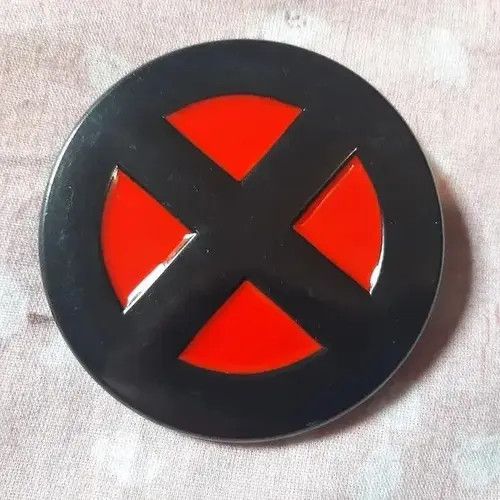 Other Red X belt buckle ( no belt ) Size ONE SIZE - 3 Thumbnail