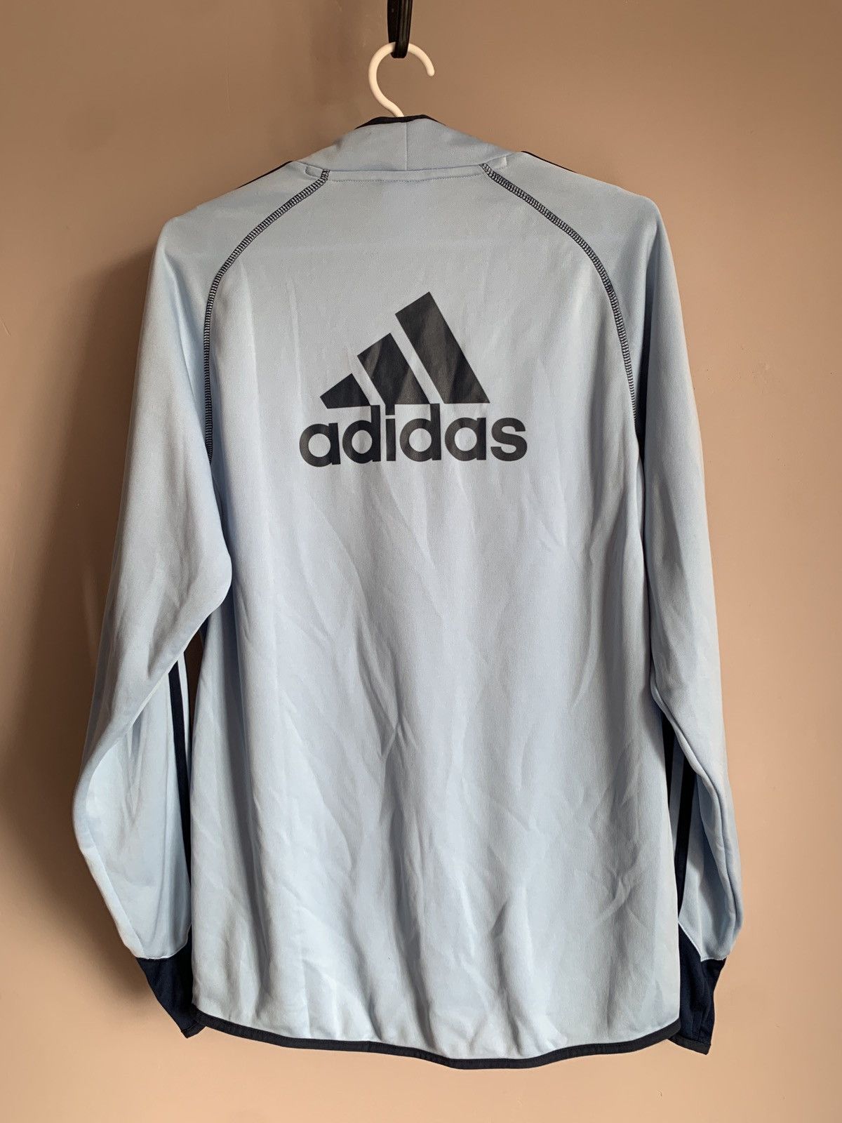 Adidas Sporting Kansas City Long Sleeve Football Shirt Adidas Size US M / EU 48-50 / 2 - 2 Thumbnail