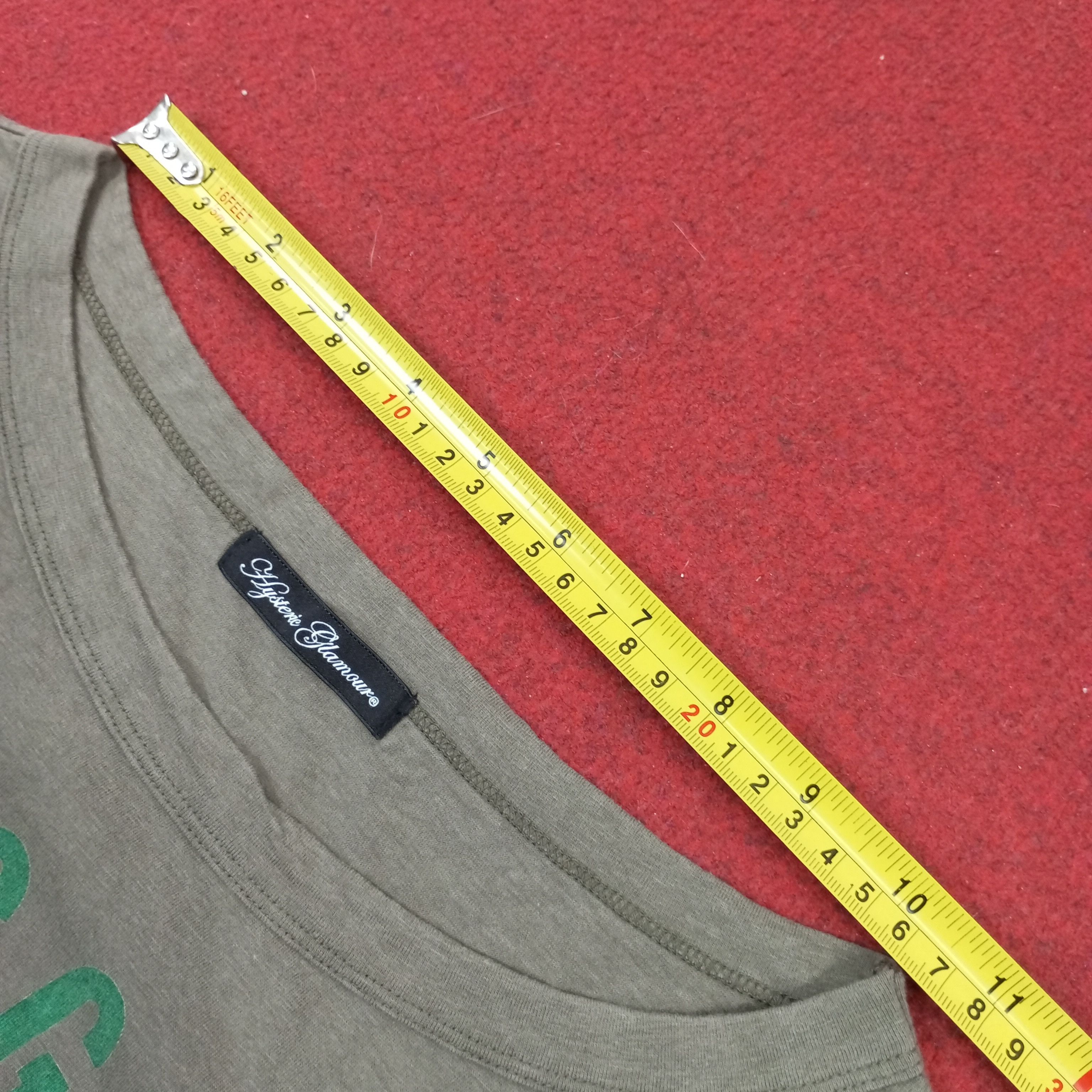 Hysteric Glamour × Japanese Brand × Vintage Hysteric Glamour Japanese Brand Tshirt c219n73 Size XS / US 0-2 / IT 36-38 - 10 Thumbnail