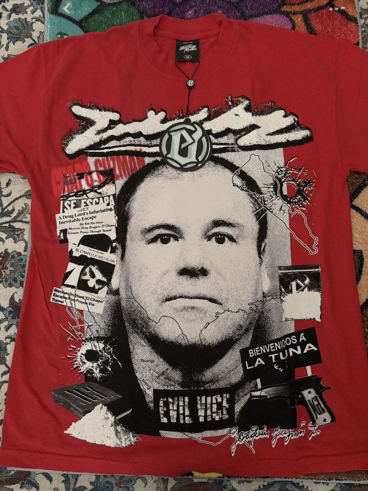 Other Evil Vice “El Chapo” Tee (f/f Exclusive) Size US M / EU 48-50 / 2 - 1 Thumbnail