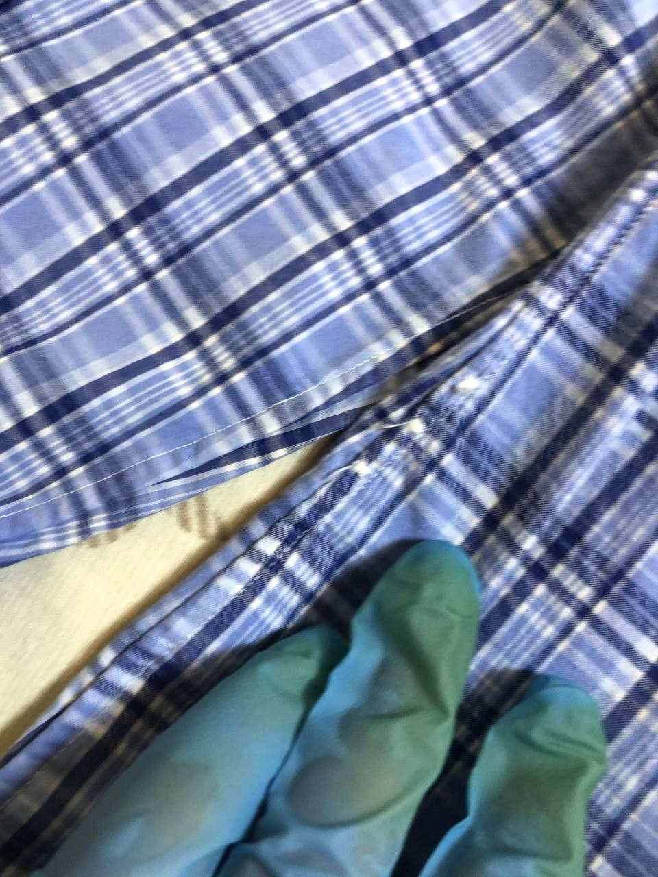 Polo Ralph Lauren Polo Ralph Lauren Blue Plaid Button Down Shirt Custom Fit Size US XXL / EU 58 / 5 - 9 Thumbnail
