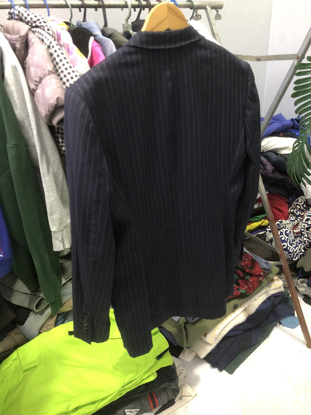 Cerruti 1881 × Paul Smith Paul Smith x Cerruti 1881 stripe blazer single breasted Size 38R - 18 Thumbnail