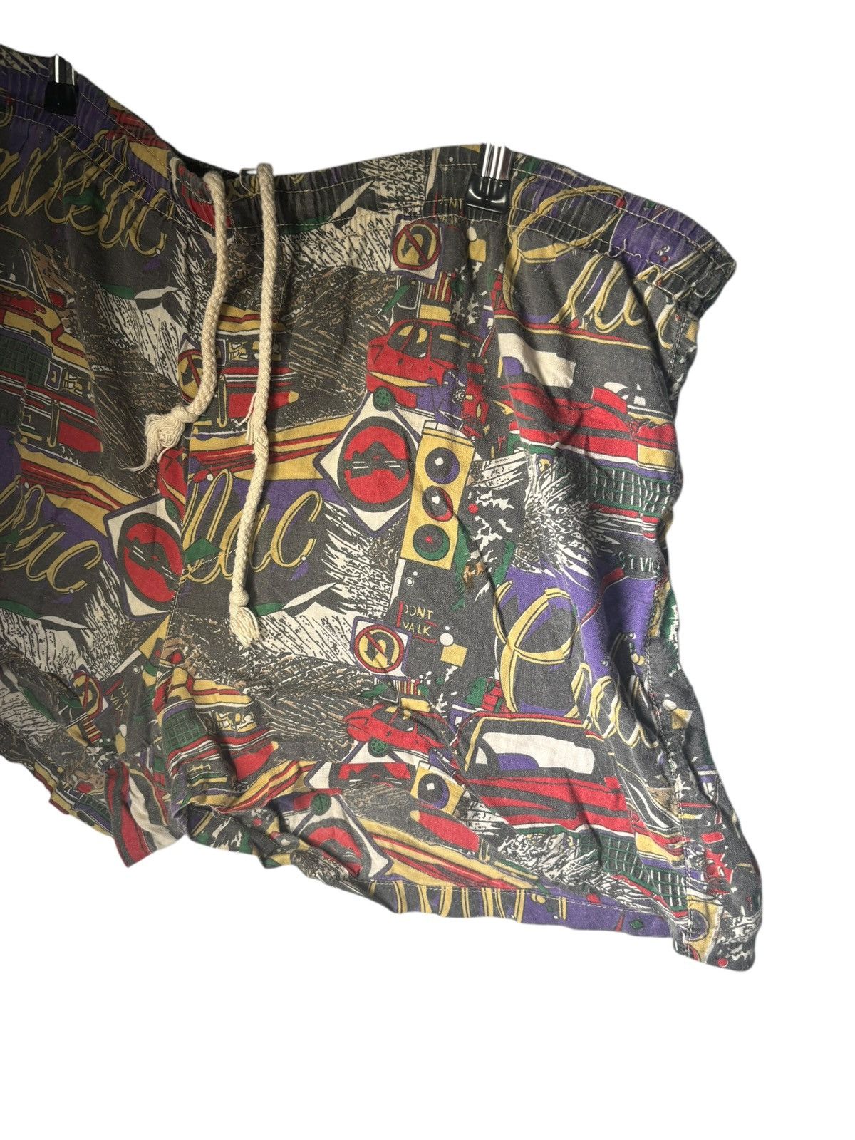 Vintage Vintage 90s Cadillac Shorts Size US 34 / EU 50 - 5 Thumbnail