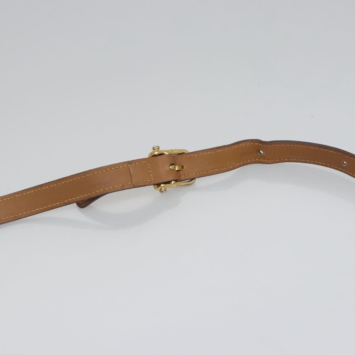 Celine CELINE Macadam Canvas Shoulder Bag Beige Gold Size ONE SIZE - 8 Thumbnail