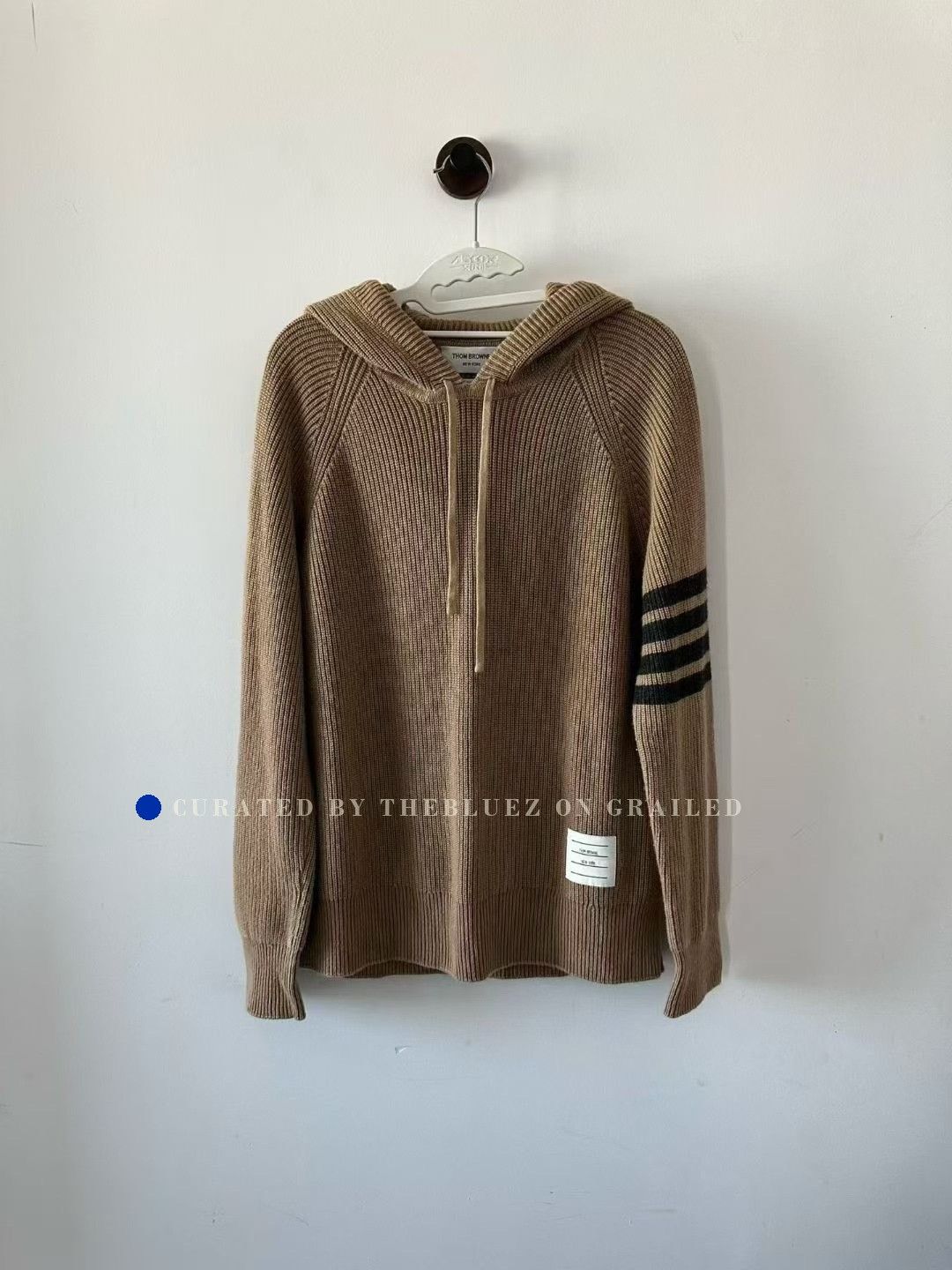 Thom Browne Thom Browne Brown Cashmere Hoodie Size US S / EU 44-46 / 1 - 1 Thumbnail