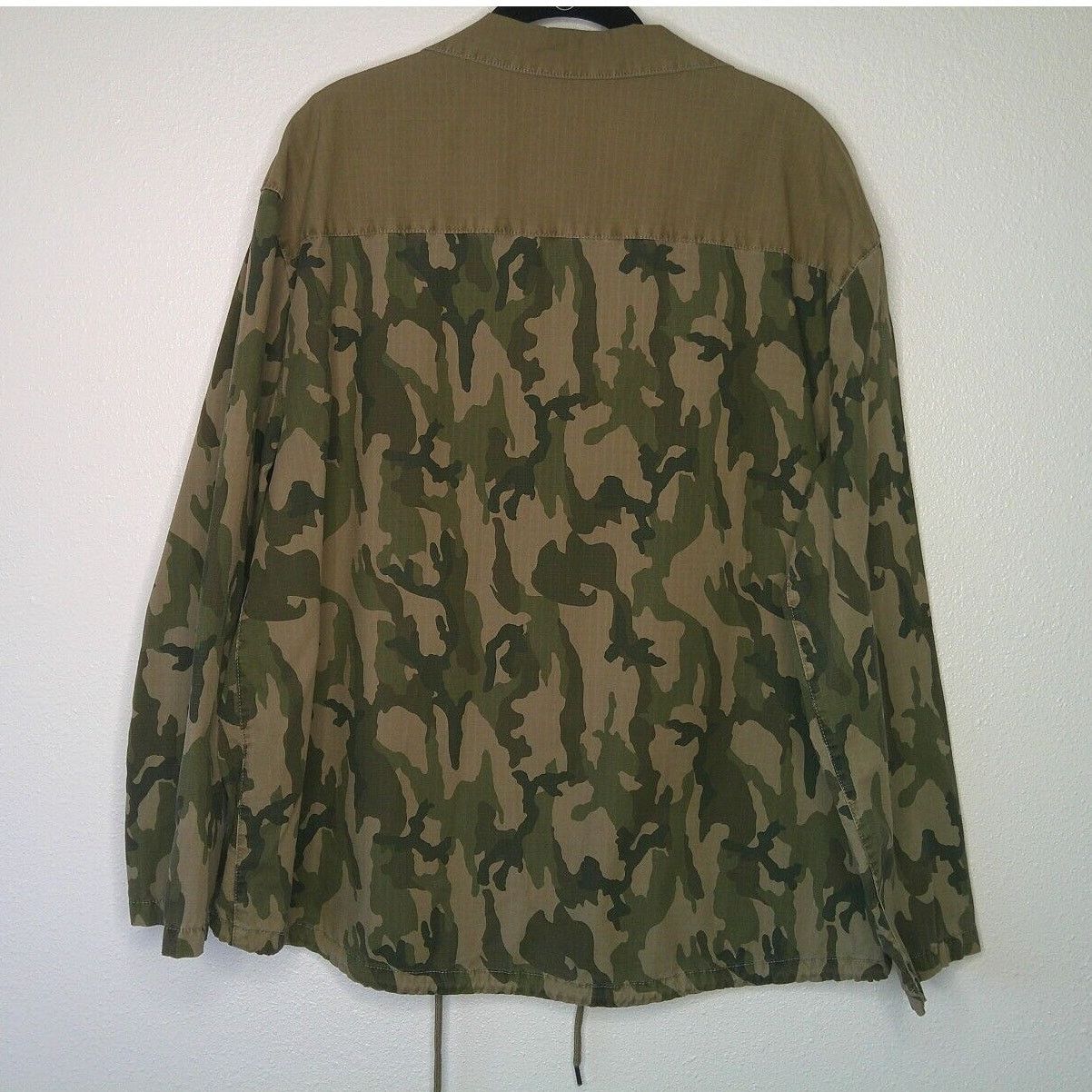 James Perse James Perse Army Green Camo Zip Long Sleeve Jacket 4 / XL Size XL / US 12-14 / IT 48-50 - 7 Thumbnail