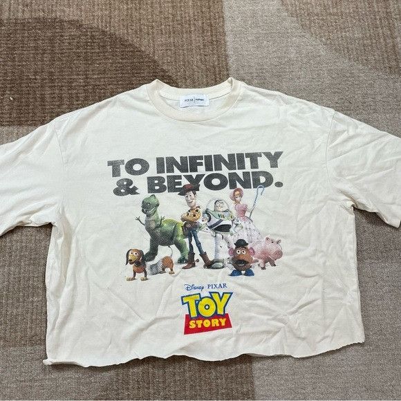 NEW MADHAPPY X DISNEY PIXAR TOY STORY CROP TOP SZ SMALL S