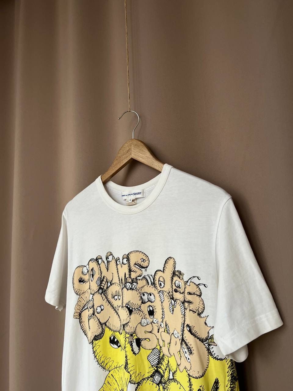 Comme des Garcons SHIRT Comme Des Garcons X Kaws Printed T-Shirt Mens Size M Size US M / EU 48-50 / 2 - 4 Thumbnail