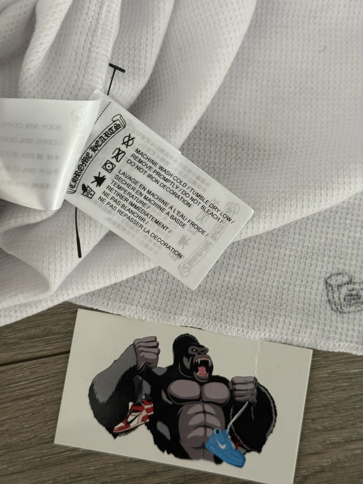 Chrome Hearts Chrome Hearts Deadly Doll Thermal White Size US XL / EU 56 / 4 - 7 Thumbnail