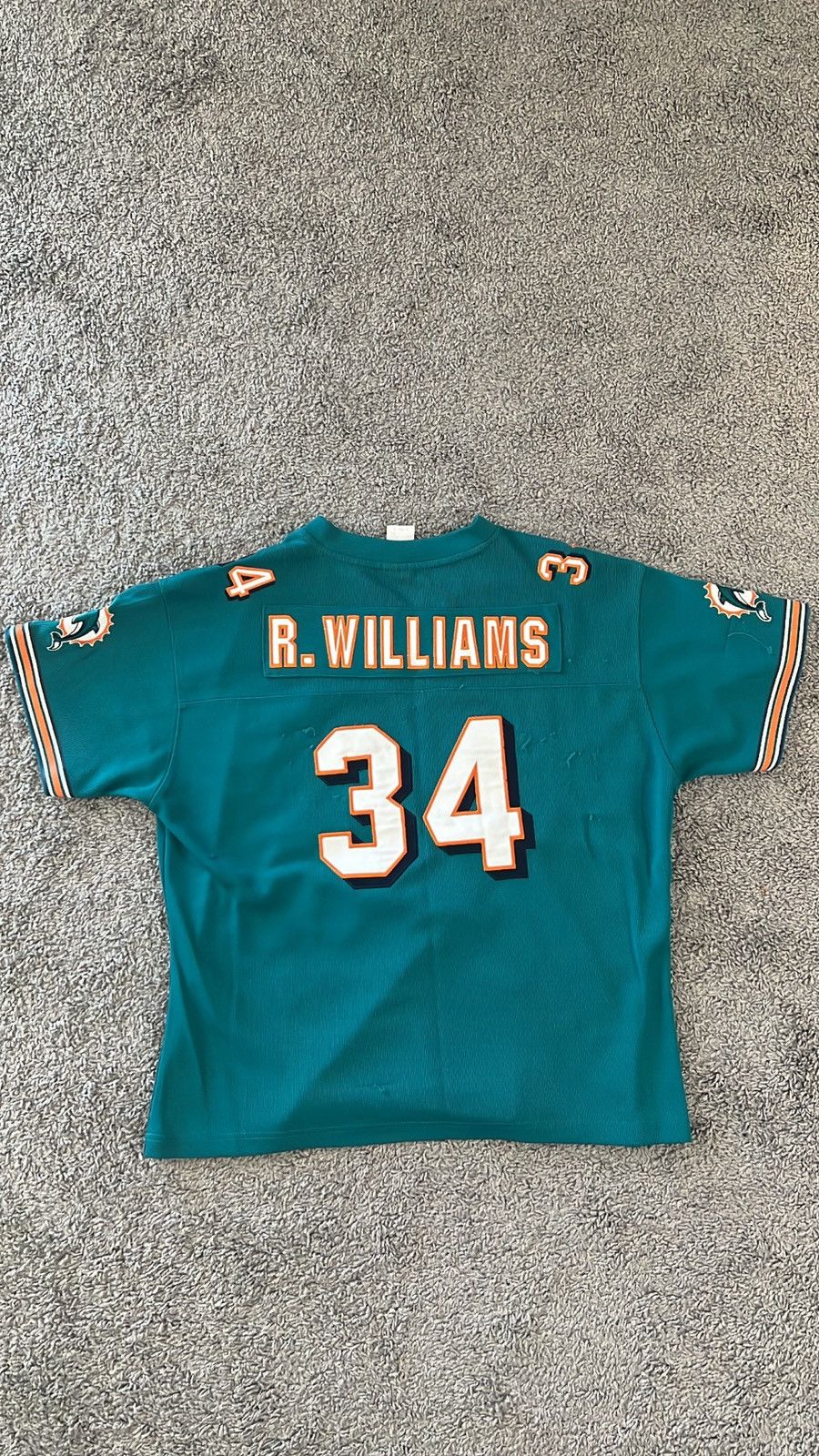 NFL × Reebok Miami Dolphins Throwback Reebok Jersey Size US S / EU 44-46 / 1 - 5 Thumbnail