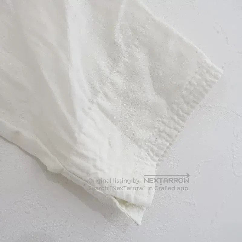 Other Natural Beige Linen Long Sleeve Shirt. Size M / US 6-8 / IT 42-44 - 4 Thumbnail