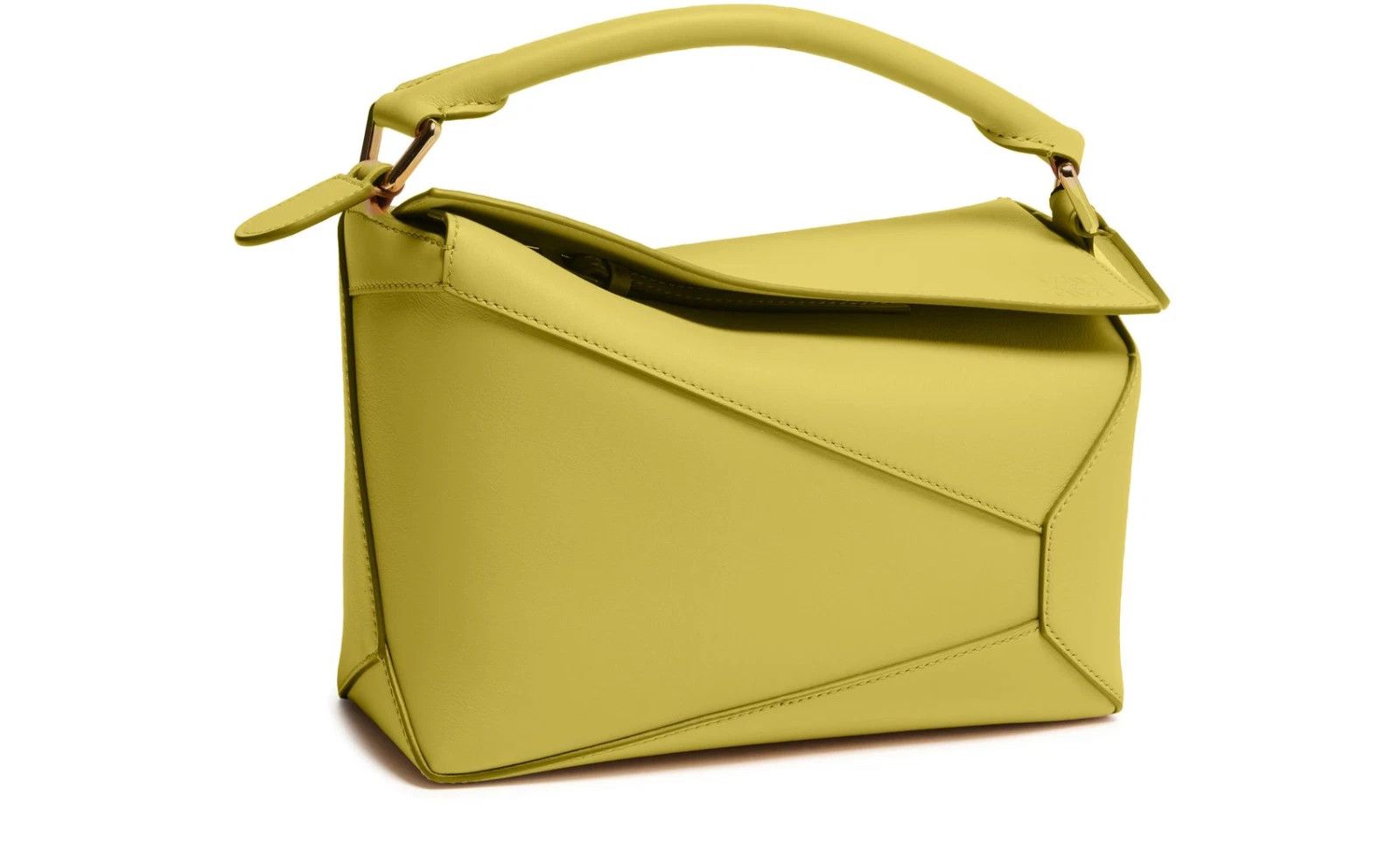 Loewe LOEWE Puzzle Small Edge Light Moss Leather Bag New Auth Size ONE SIZE - 2 Thumbnail