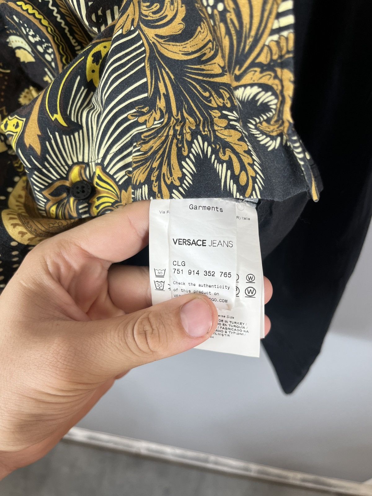 Versace Jeans Couture Versace Jeans Shirt Avant-garde style Size US S / EU 44-46 / 1 - 6 Thumbnail