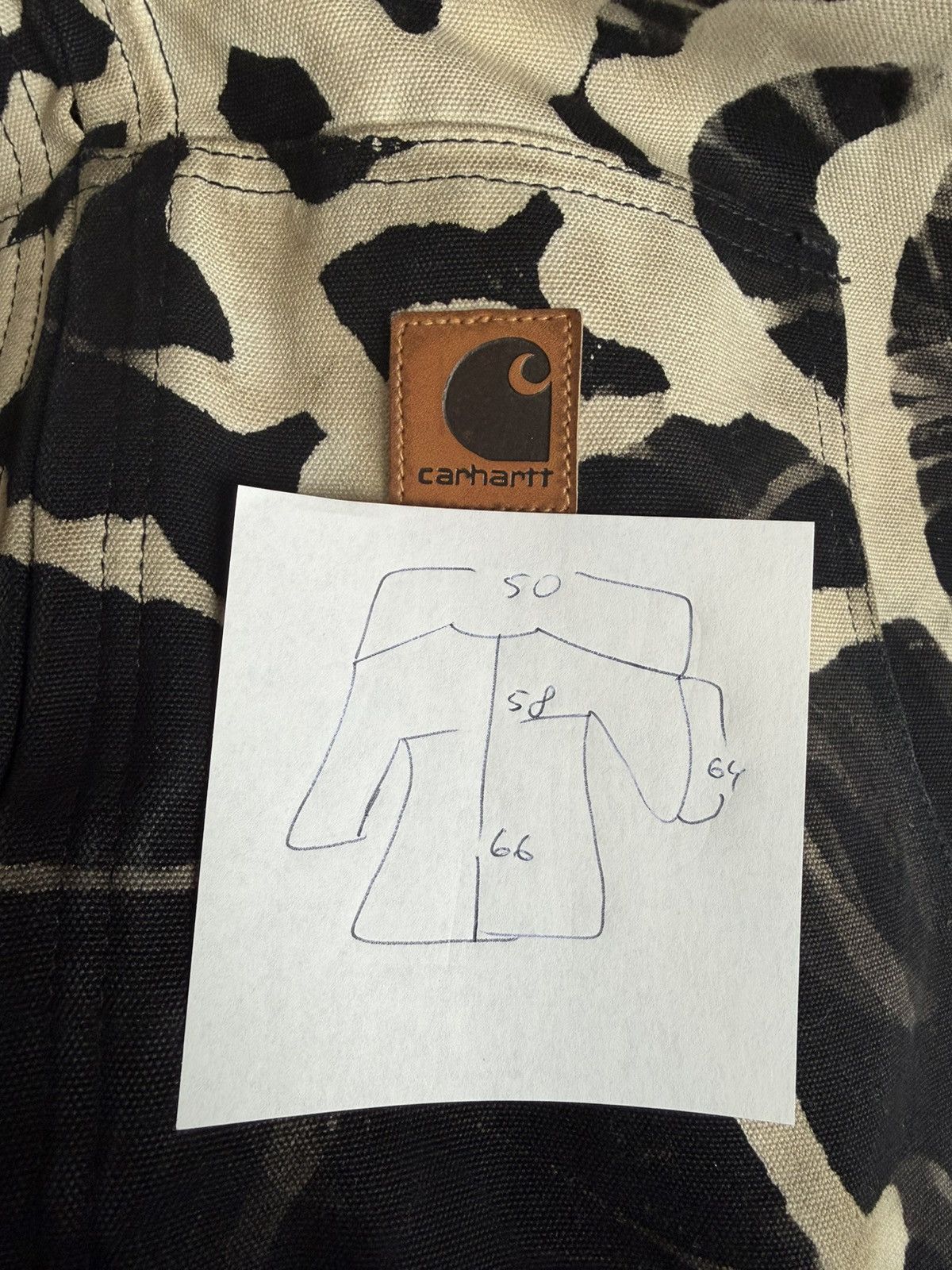 Carhartt Vintage Custom Carhartt Reworked Detroit Jacket Patchwork Size US XL / EU 56 / 4 - 9 Thumbnail