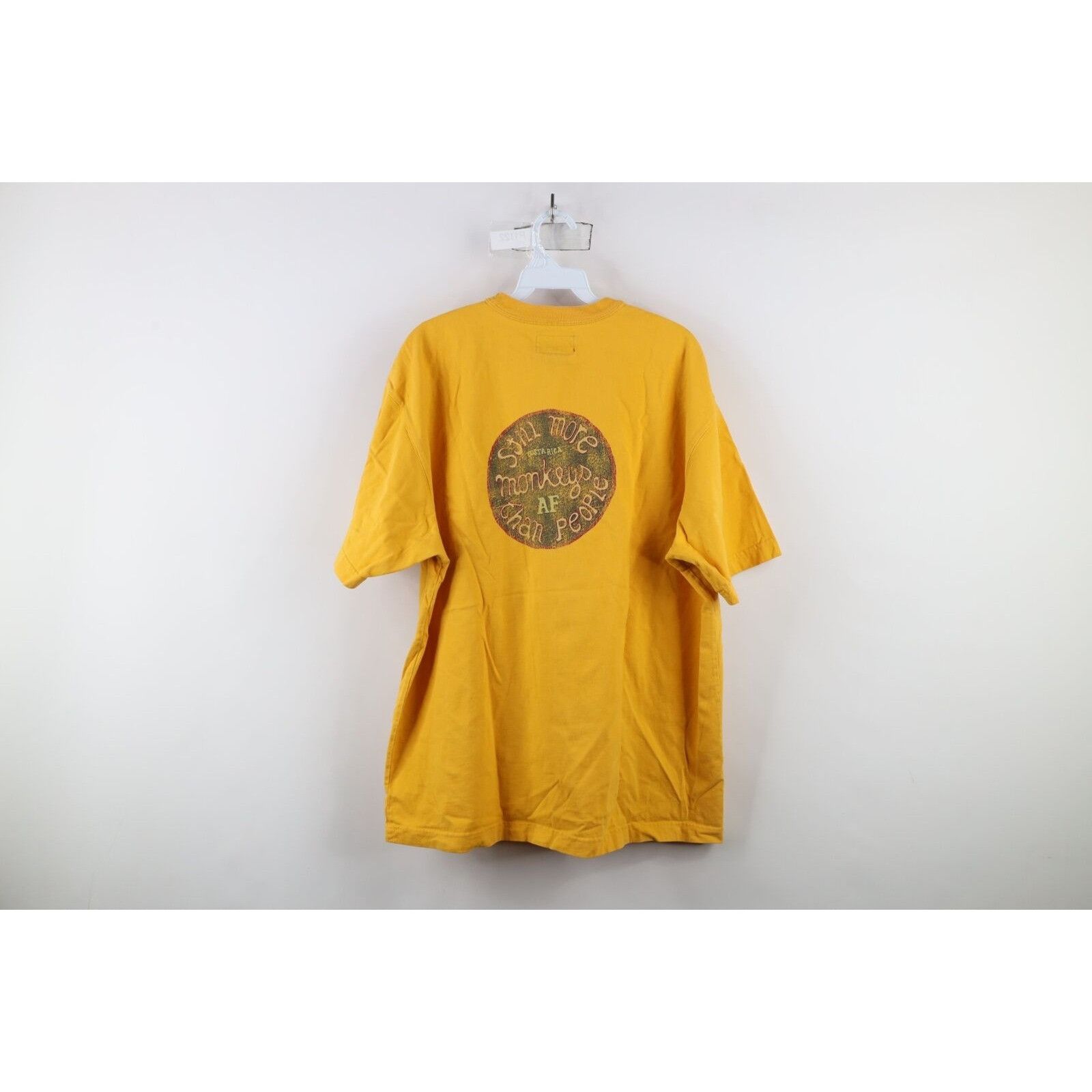 Abercrombie & Fitch × Vintage Vintage 90s Abercrombie & Fitch Distressed Spell Out T-Shirt Size US XL / EU 56 / 4 - 11 Thumbnail