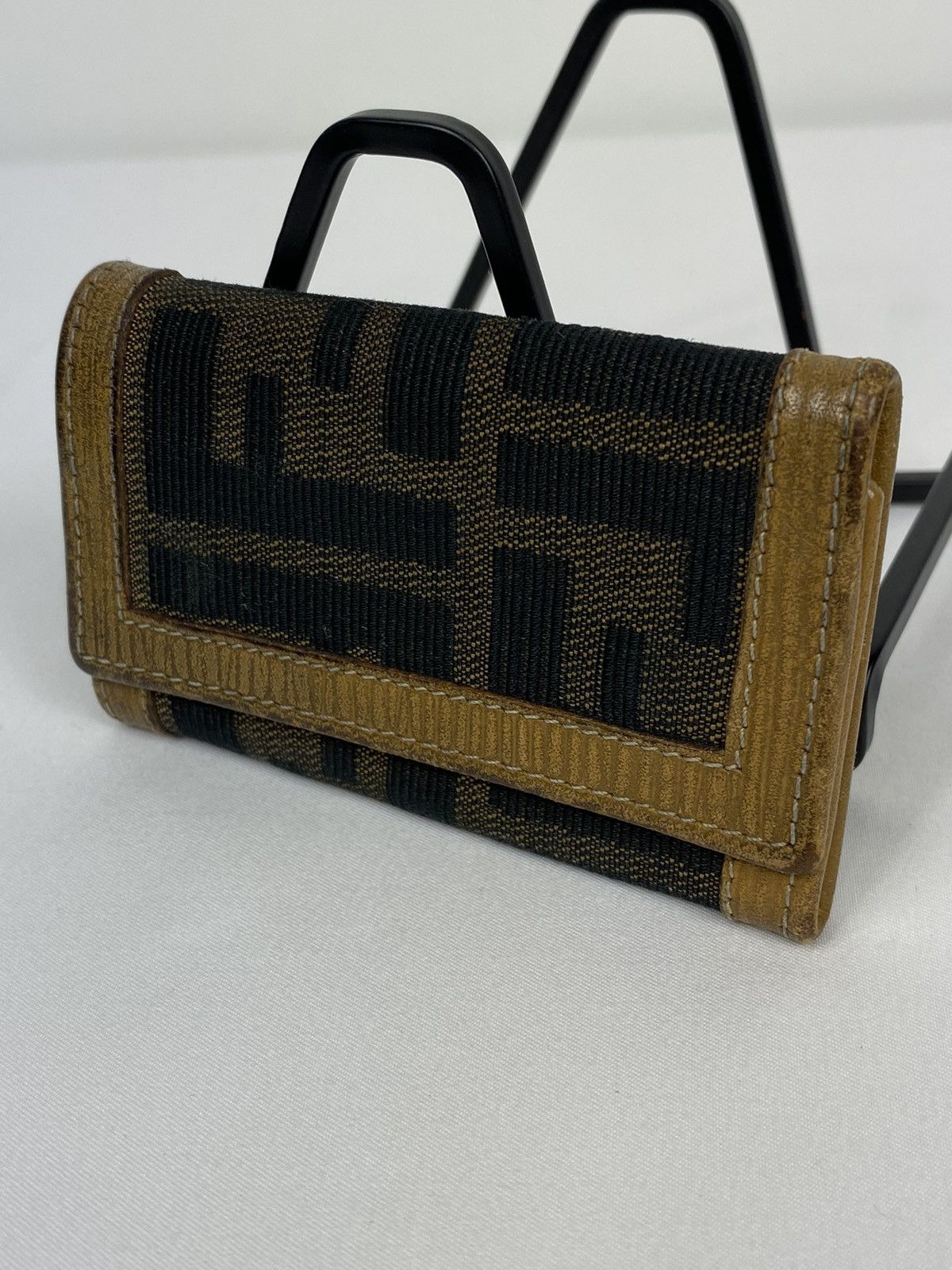 Fendi Zucca Monogram key holder