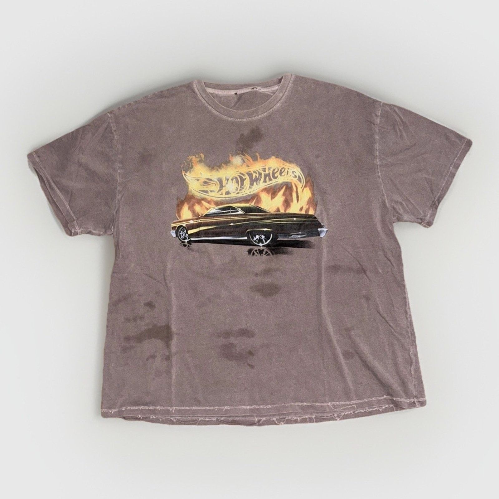 Forever 21 × Hot Topic Vintage Forever 21 x Hot Wheels Graphic T-Shirt Brown Large Size US L / EU 52-54 / 3 - 1 Thumbnail