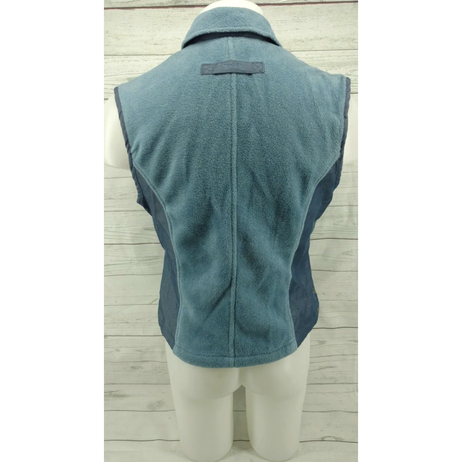 Vintage Blue Kyra. K Trainer Womens Equestrian Sportsman Full Zip Vest Size Large Size L / US 10 / IT 46 - 6 Thumbnail