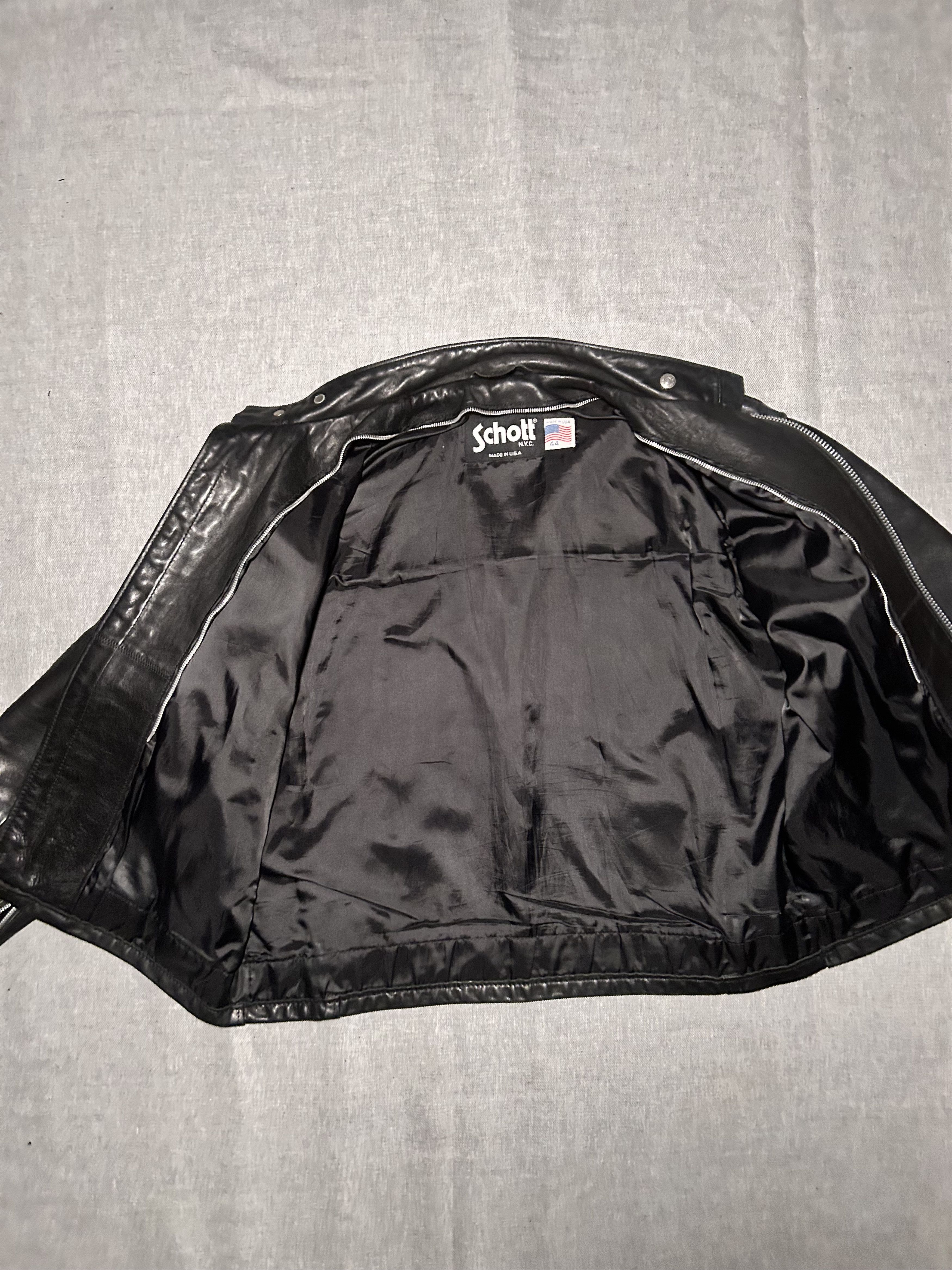 Schott Vintage Schott Café Racer 141 Jacket Size 44 Size US L / EU 52-54 / 3 - 11 Thumbnail