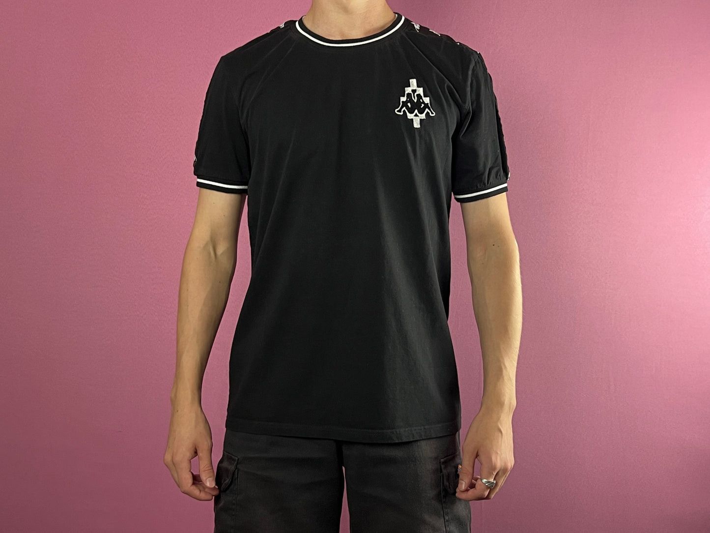 Kappa × Vintage Kappa x Marcelo Burlon County Of Milan Men's Tape T-Shirt-M Size US M / EU 48-50 / 2 - 3 Thumbnail