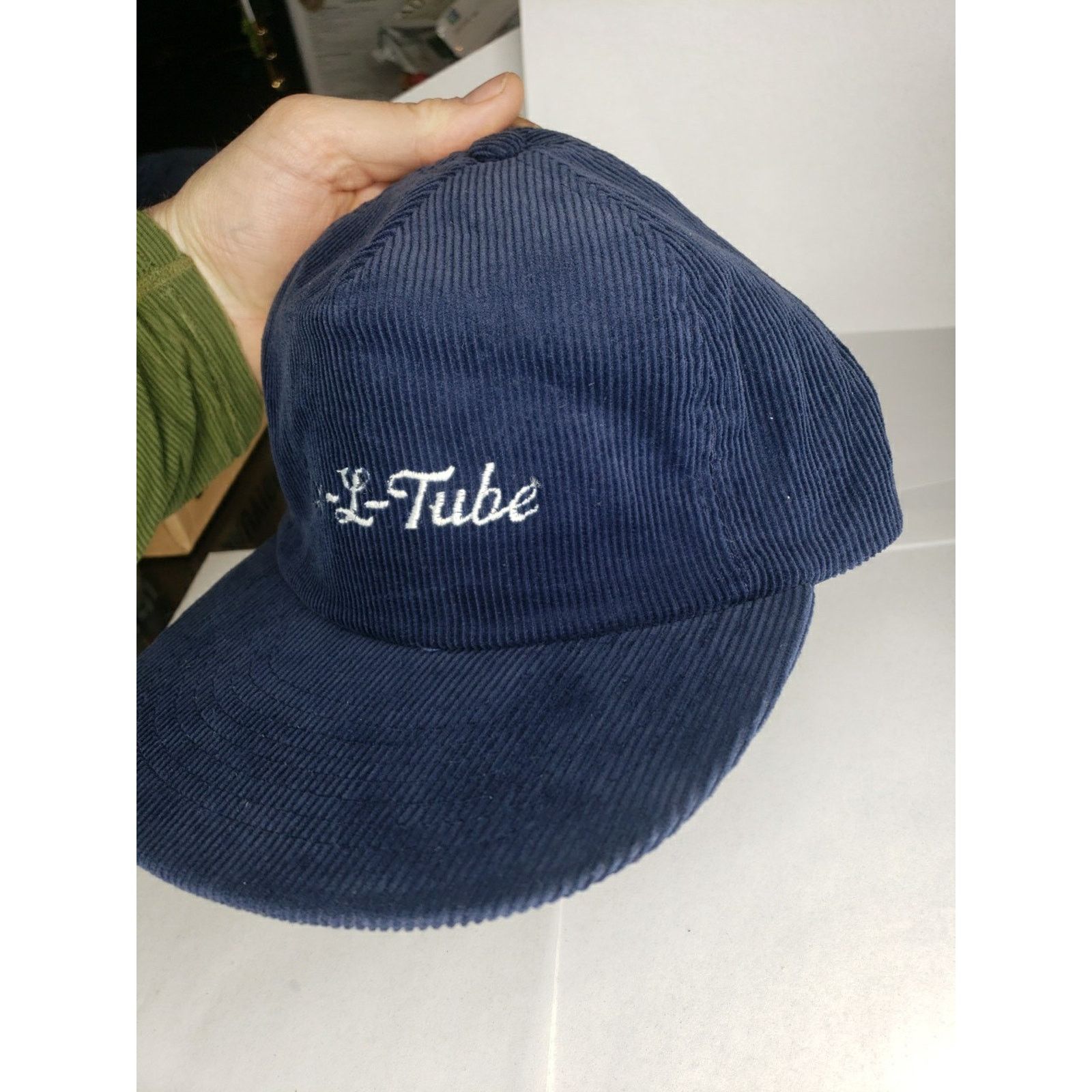 Ford Vintage 80s Ex-l-tube Pipe Corduroy Hat Vintage KCMO Size ONE SIZE - 3 Thumbnail