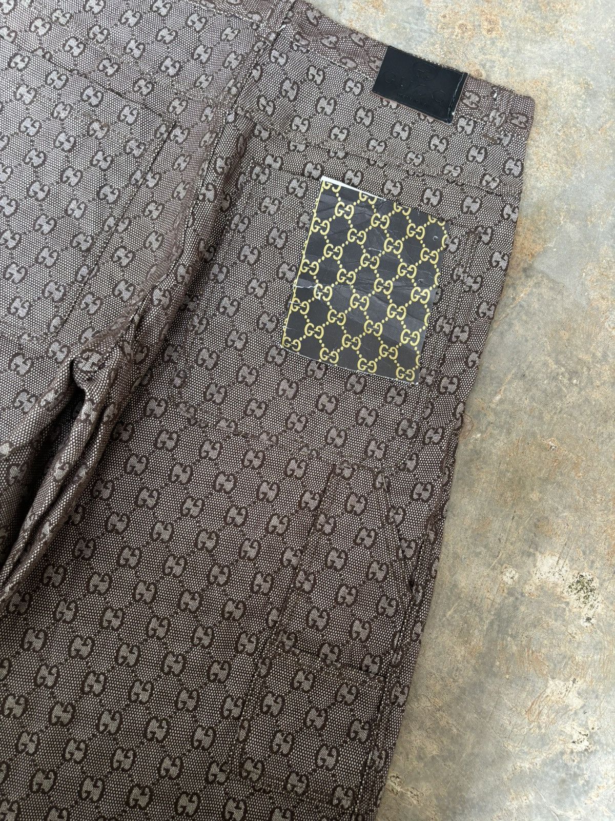 Vintage Gucci Monogram Carpenter Pants