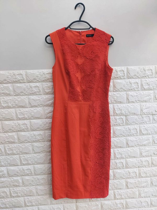 Karen Millen Karen Millen coral dress 10 Size M / US 6-8 / IT 42-44 - 3 Thumbnail